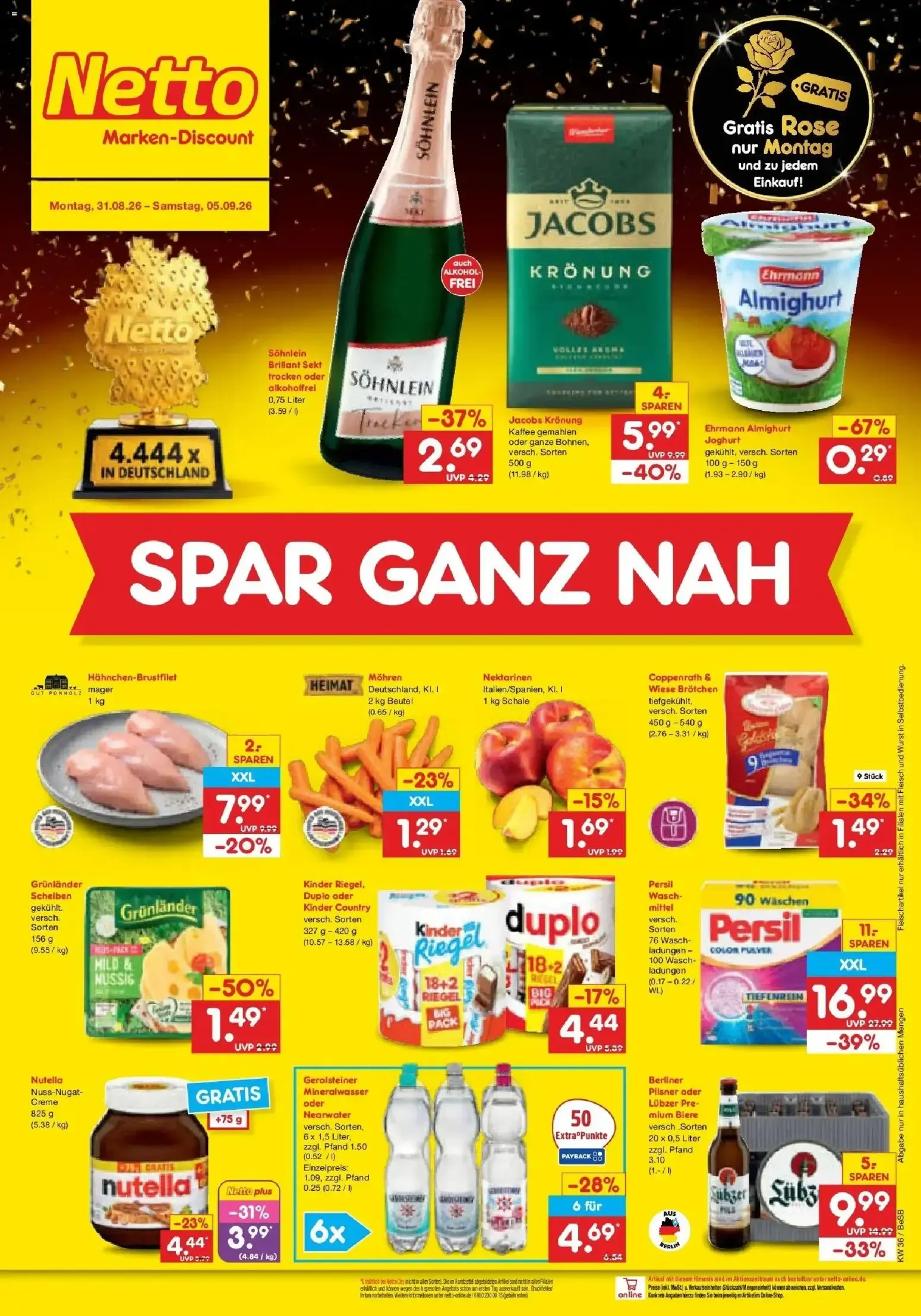 Netto Marken-Discount Prospekt Kremmen (ab 31.08.2026) » Angebote von 31. August bis 5. September 2026 - Prospekt seite 2