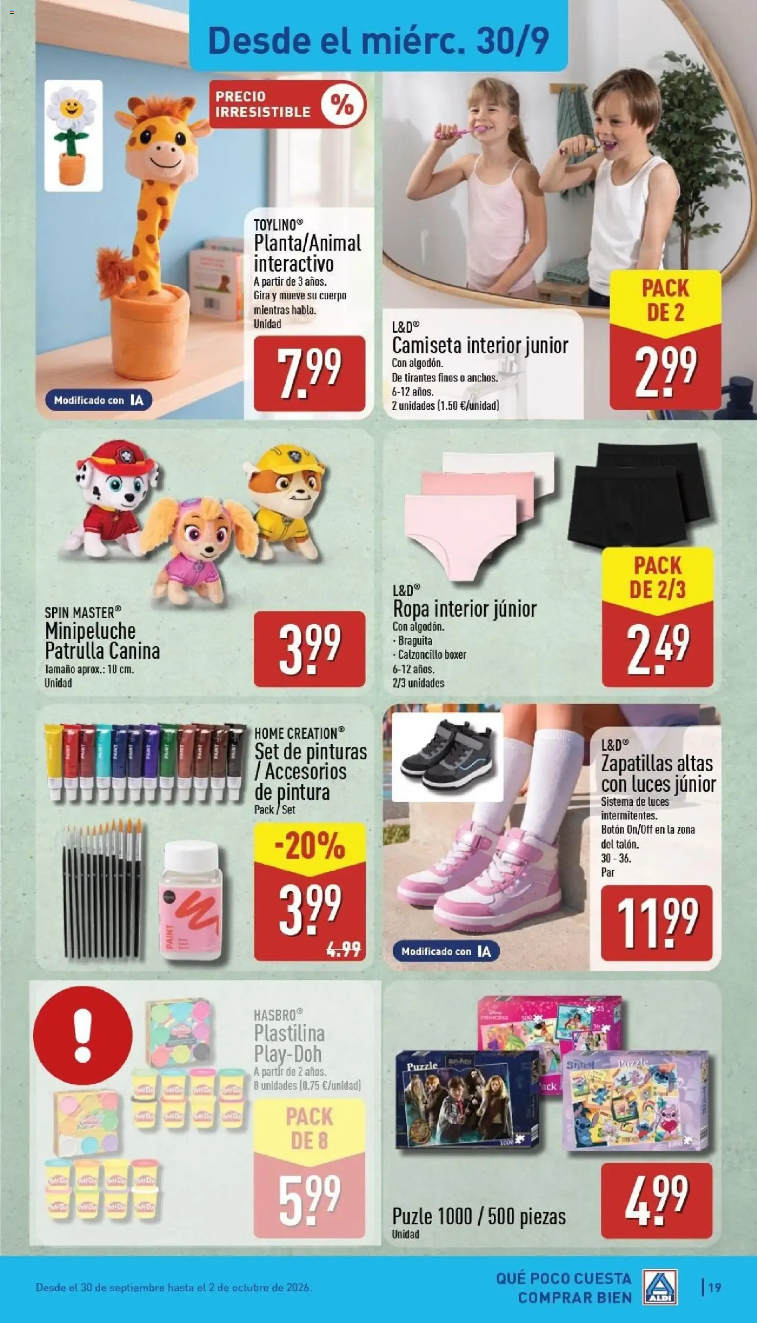Catálogo de Aldi folleto Península del 28/09/2026 | Catálogo 28 de septiembre al 4 de octubre 2026 - Página 19