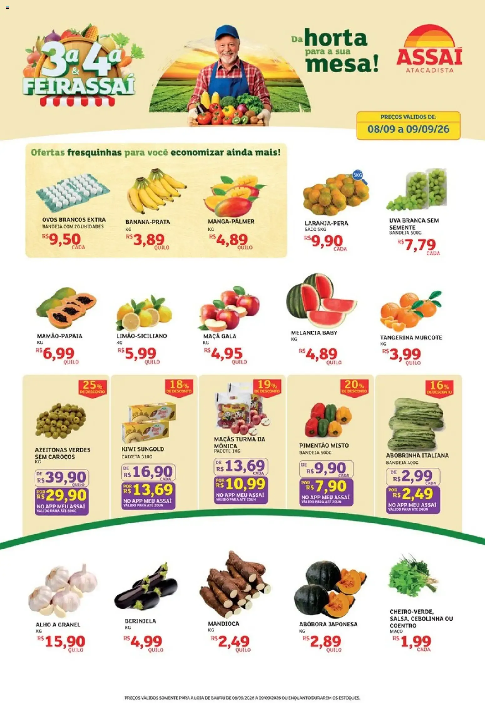Encarte de Assaí Atacadista ofertas - SP de 08/09/2026 | Promoções Online 8 de setembro até 9 de setembro 2026 - Pagina 1