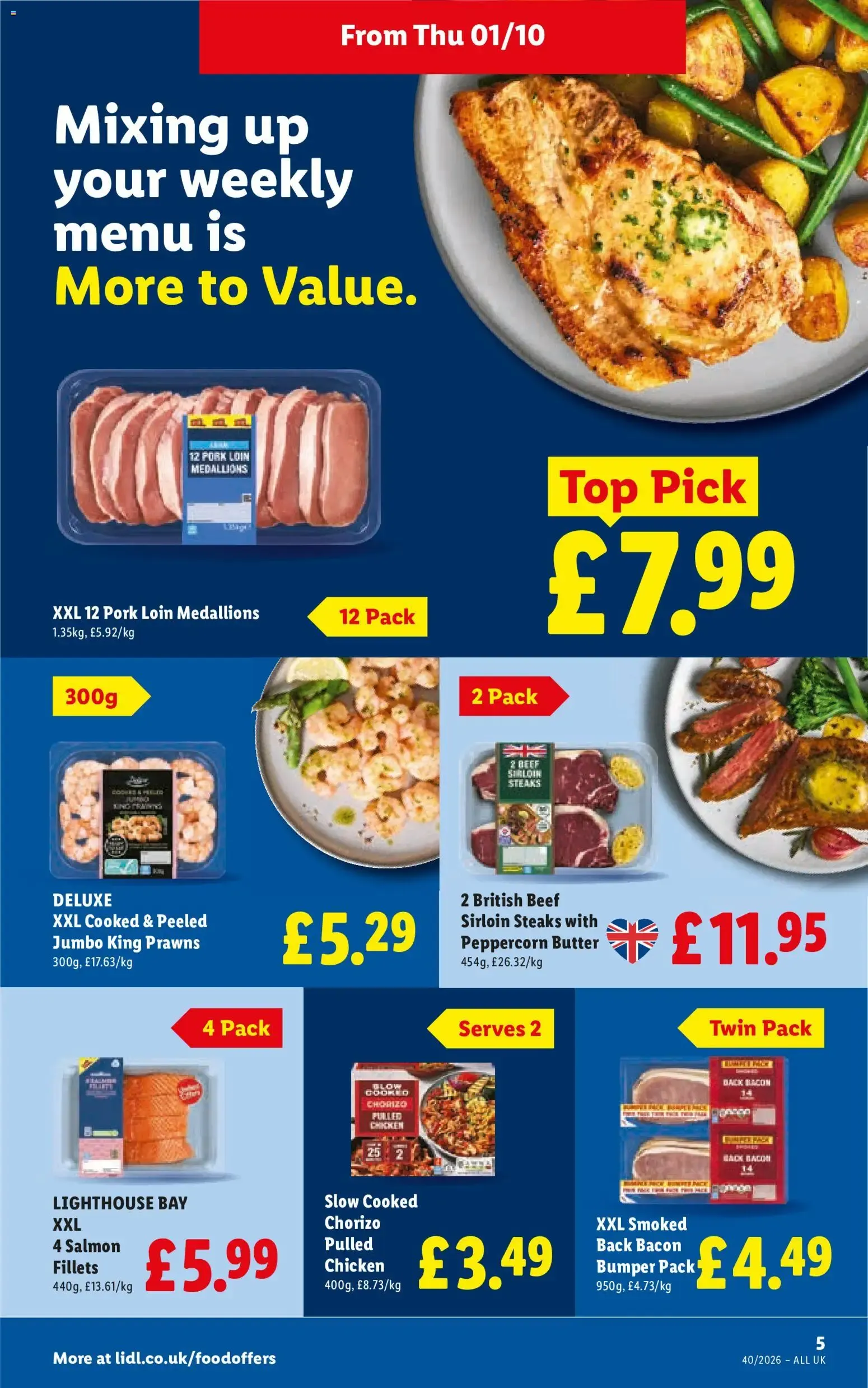 Weekly offers Lidl Wales (01/10/2026 - 07/10/2026) - Offers Online from 1 October to 7 October 2026 - Catalogue Page 5