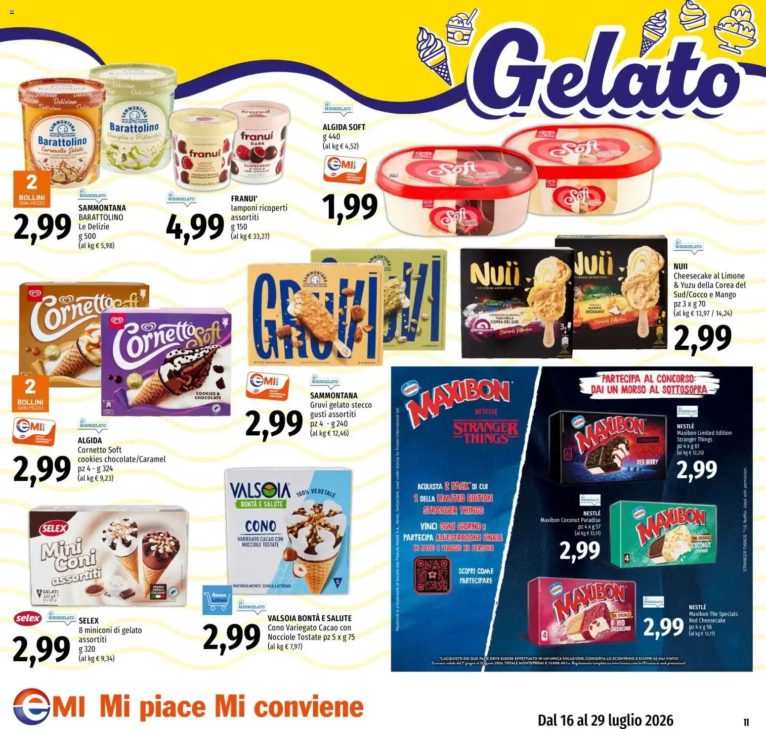 EMI volantino dal 16/07/2026 - online Offerte da 16 luglio a 29 luglio di 2026 - Pagina del volantino 11