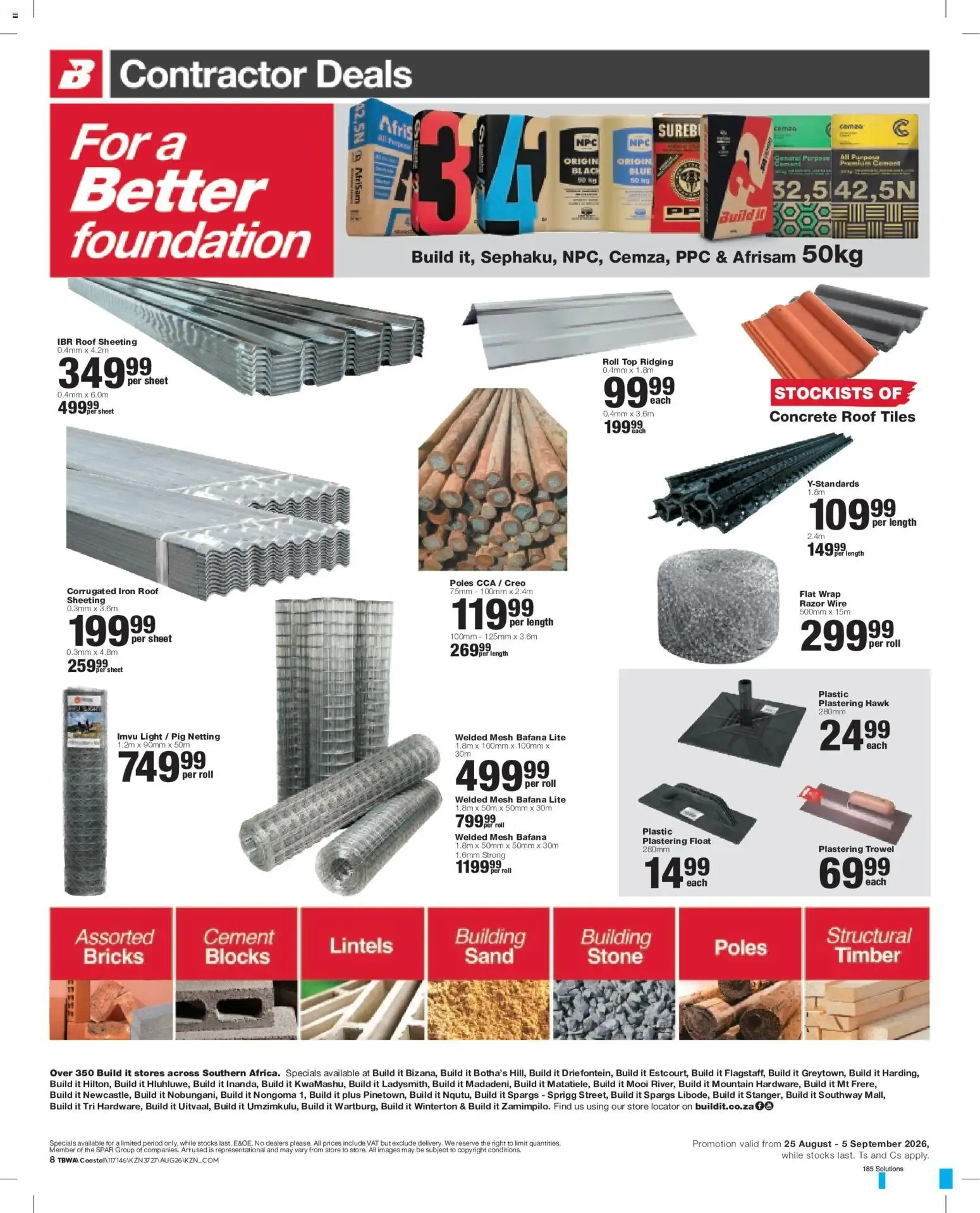Build it BOSS Deals from 25 August to 5 September 2026 - Catalogue Page 8