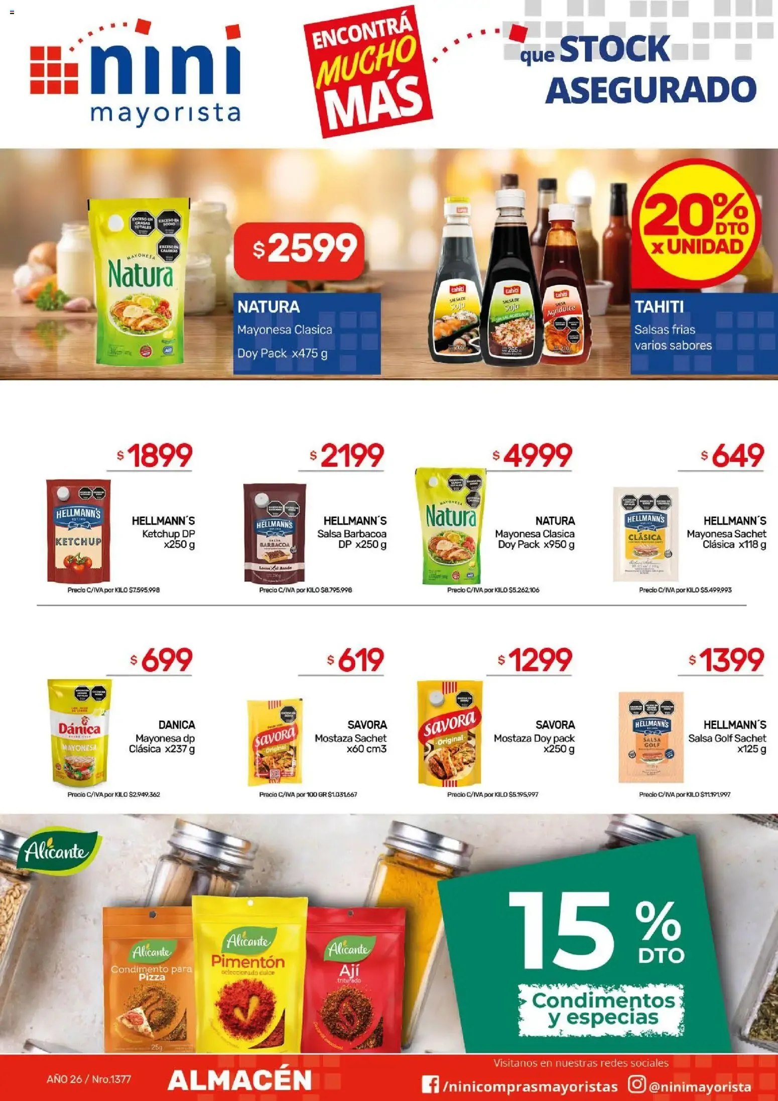 Ofertas de NINI Mayorista catálogo del 14/09/2026 - 20/09/2026 14 de septiembre al 20 de septiembre 2026 - Página 23 del catálogo