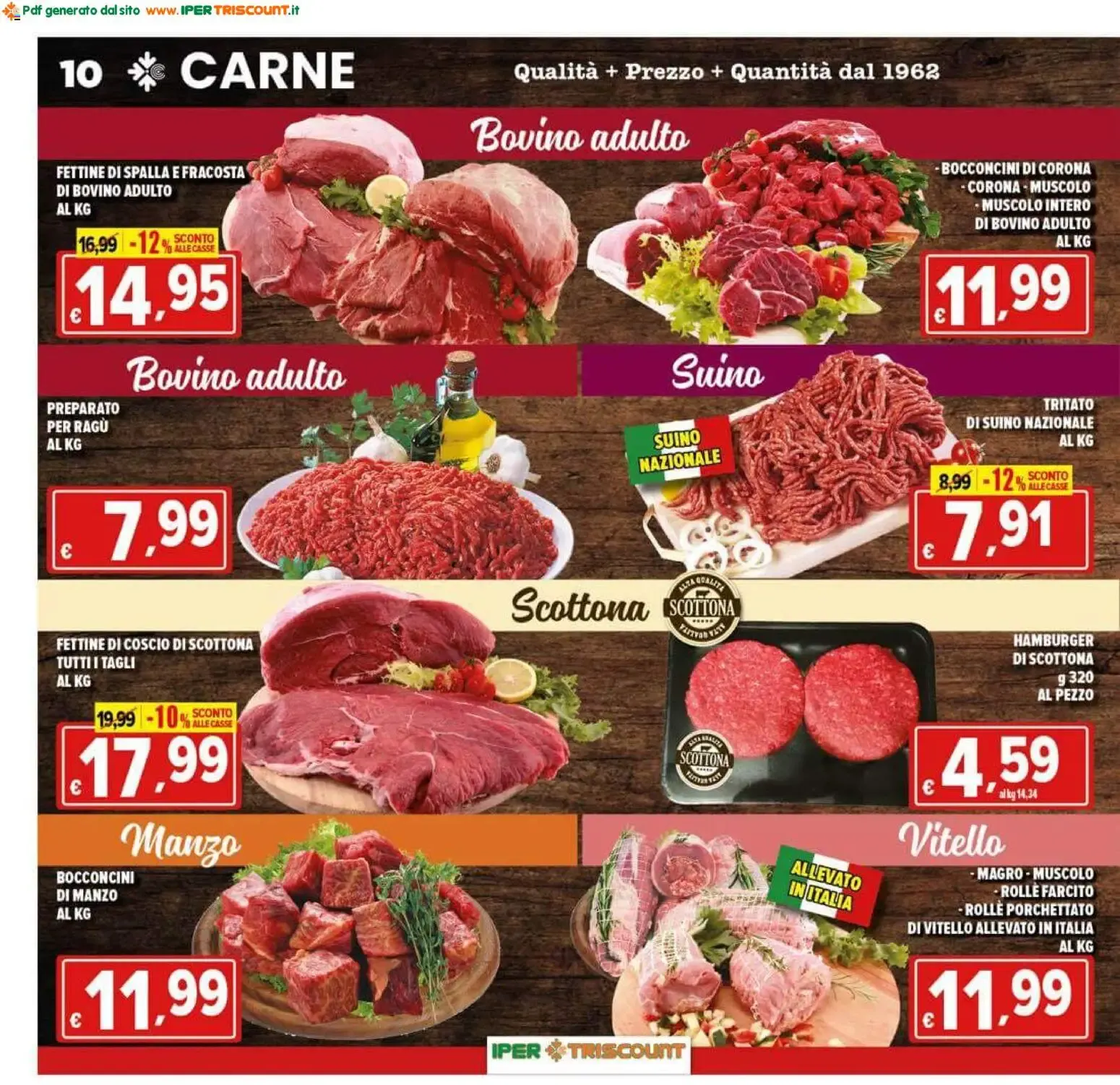 Ipertriscount volantino dal 23/09/2026 - online Offerte da 23 settembre a 1 ottobre di 2026 - Pagina del volantino 10