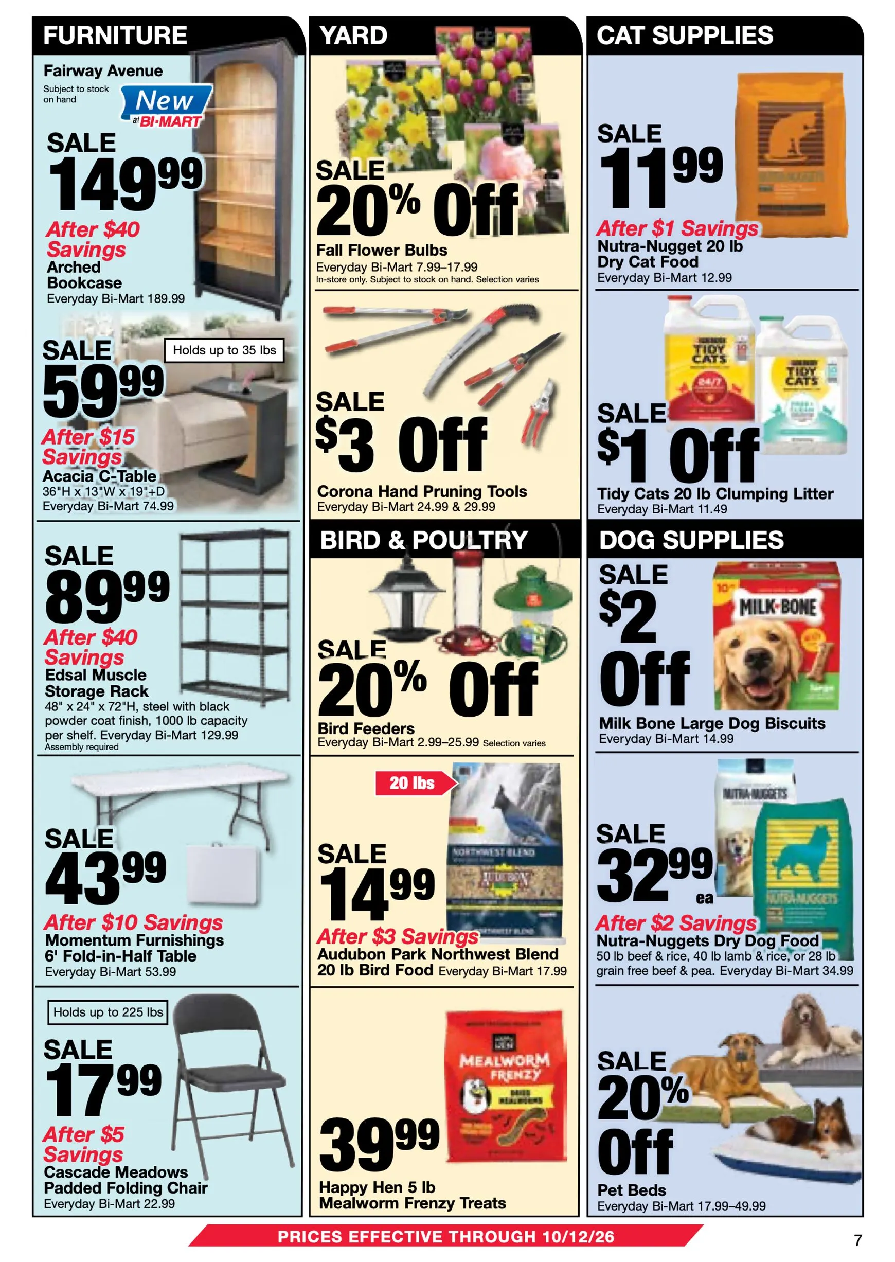 Weekly ad BI-MART Membership Savings Book! from September 29 to October 12 2026 - Page 7