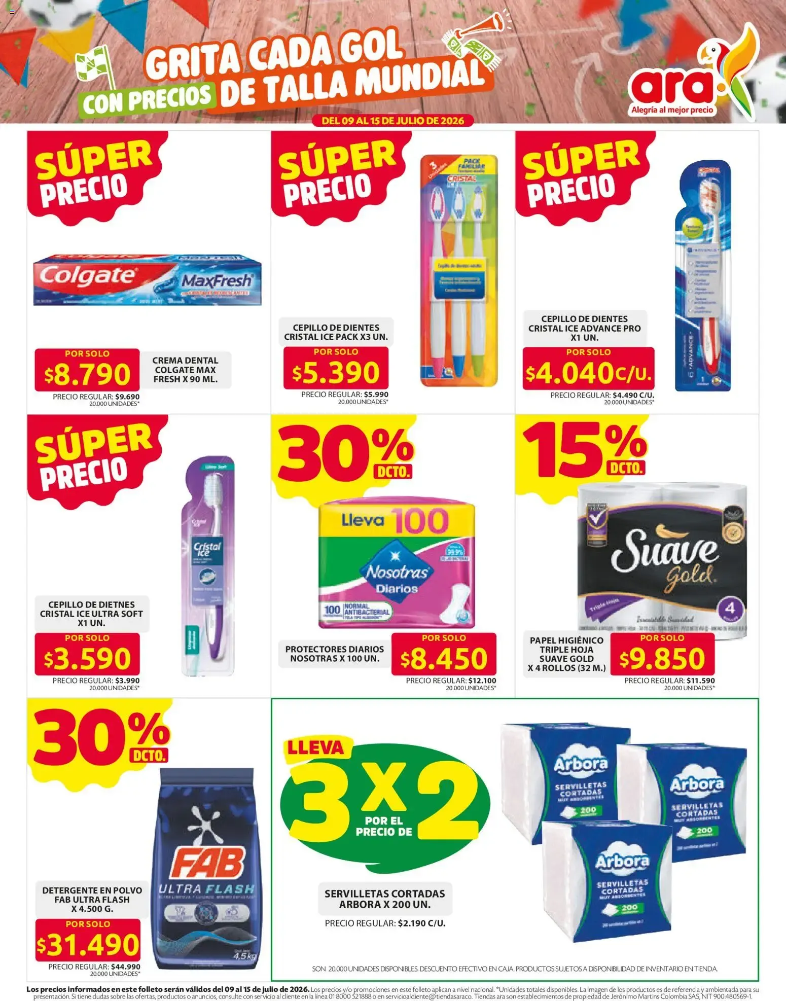 Catalogo de Acompaña cada partido con descuentos de talla mundial 9 de julio al 15 de julio 2026 - Pag 12