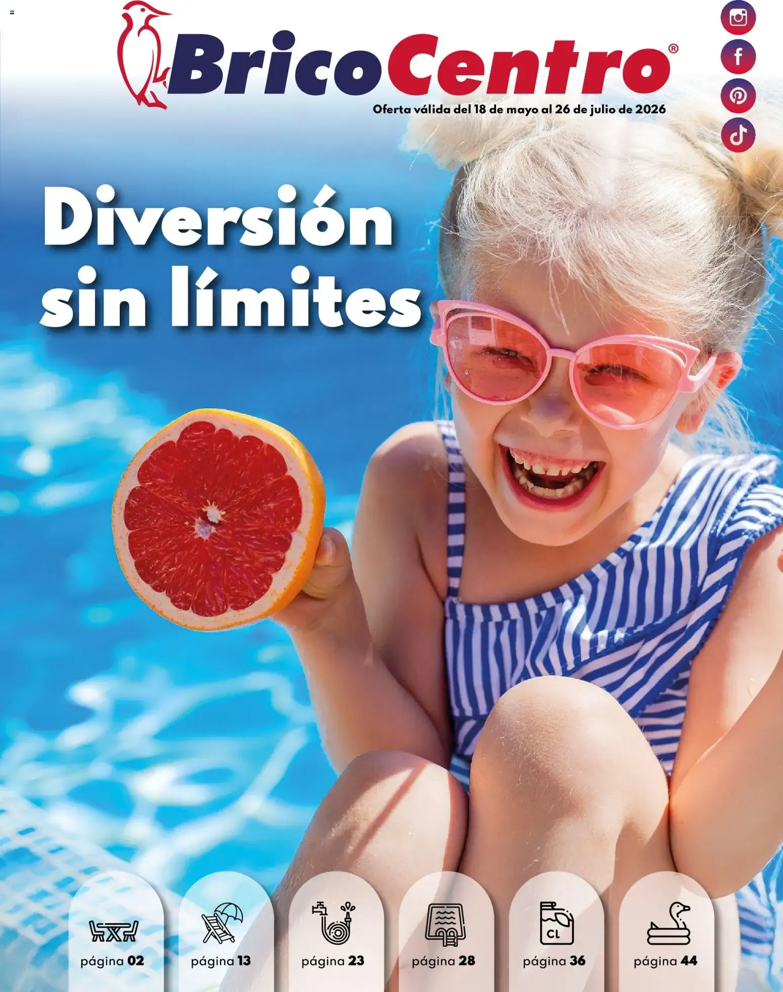 Catálogo de Brico Centro: Diversión sin límites 18 de mayo al 26 de julio 2026 - Página 1