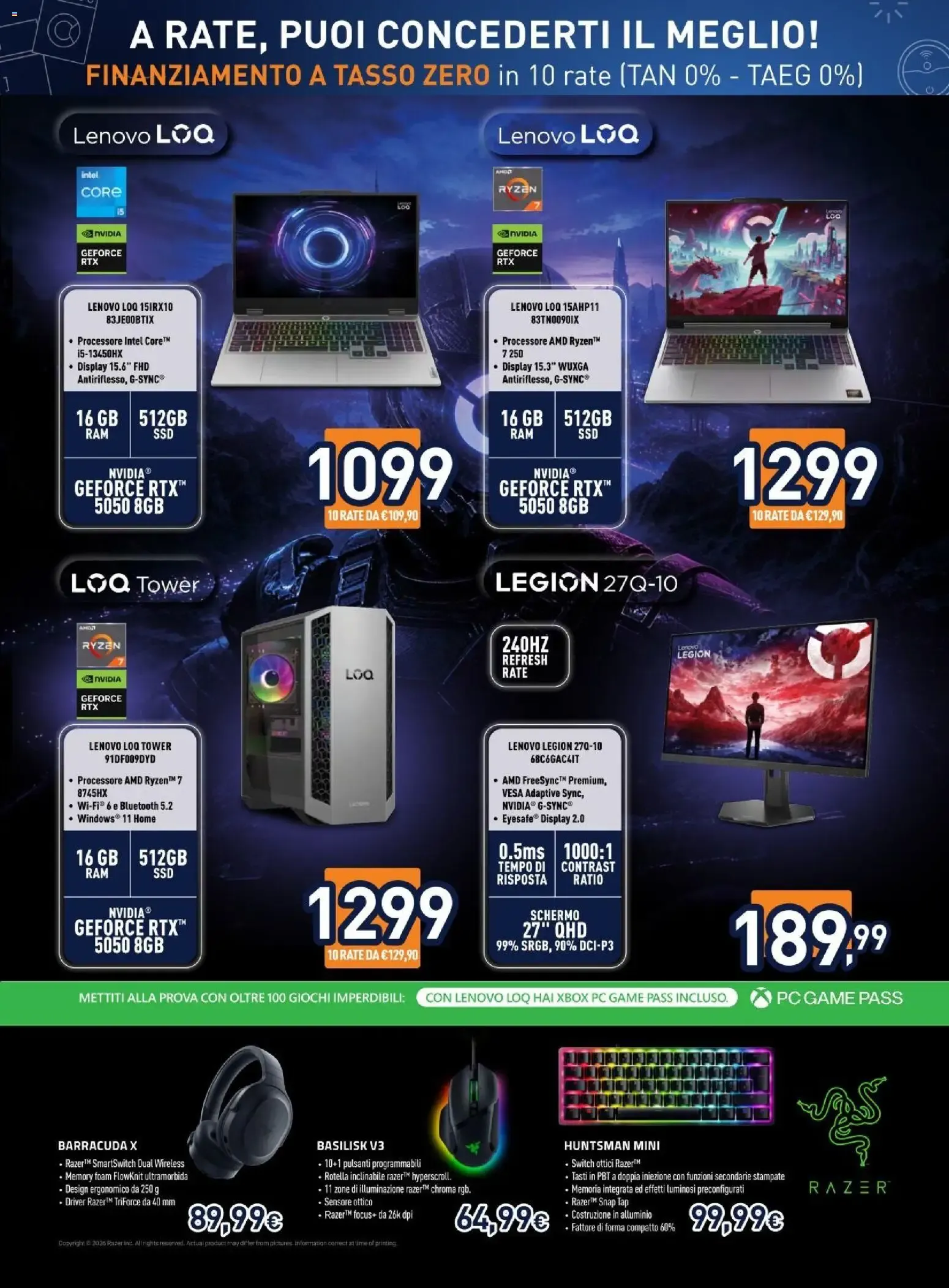 Nuovo Unieuro volantino Gaming dal 25/09/2026 > offerte anteprima 🛍️ da 25 settembre a 4 ottobre di 2026 - Pagina del volantino 3