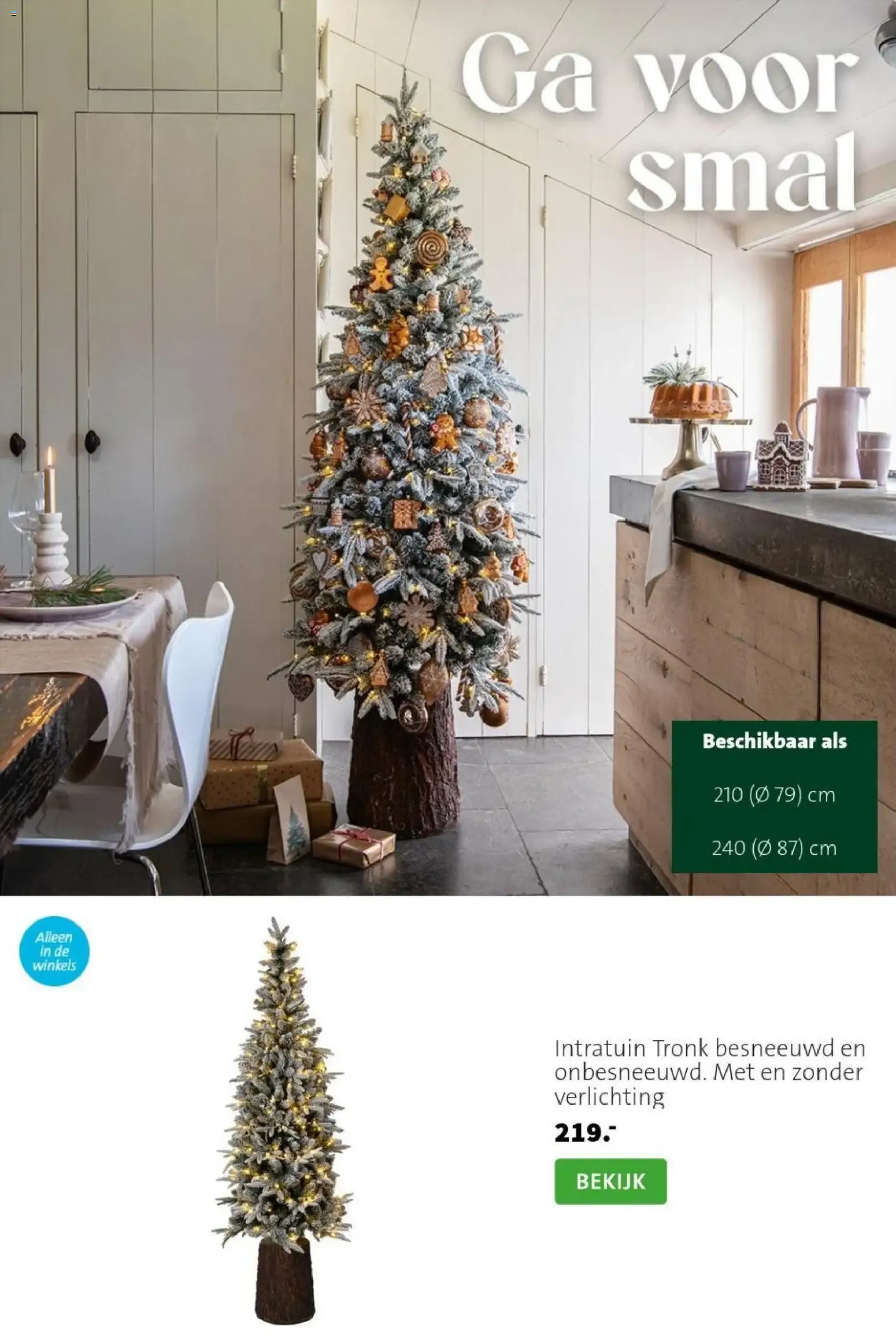 Intratuin Kunst kerst bomen Collectie 2026 van 9 oktober tot 23 december 2026 - Folder pagina 7