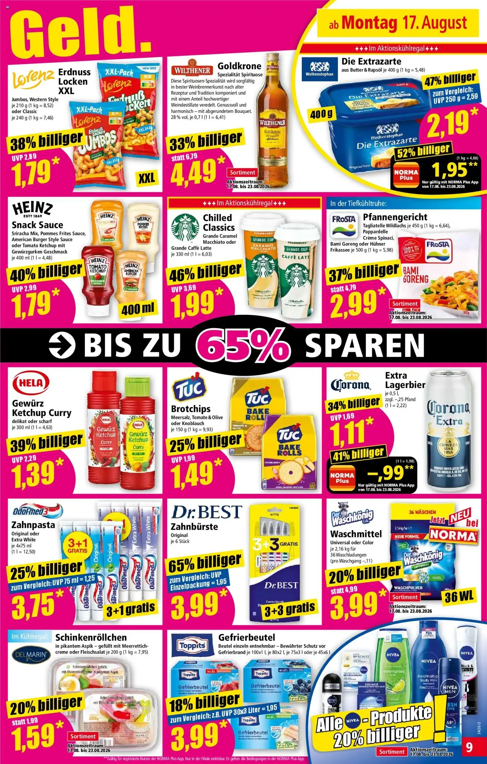 Norma Prospekt (ab 17.08.2026) zum blättern » Angebote von 17. August bis 23. August 2026 - Prospekt seite 9