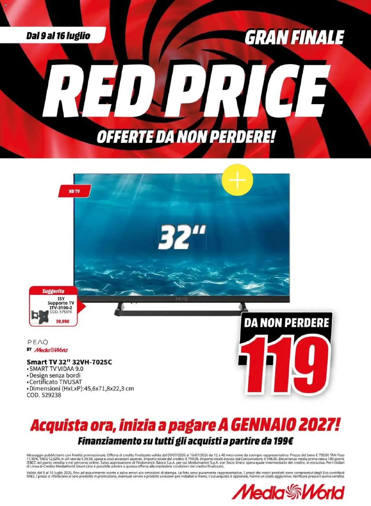 GRAN FINALE RED PRICE - OFFERTE DA NON PERDERE! da 9 luglio a 16 luglio di 2026 - Pagina del volantino 6