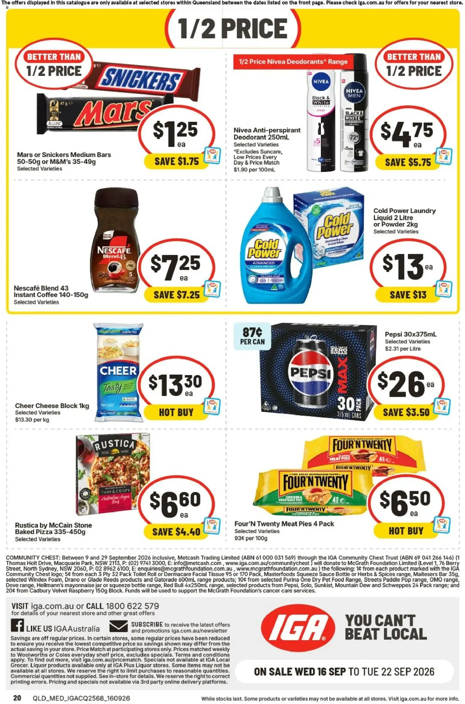 IGA catalogue valid from 16/09/2026 > Online Australia - Catalogue valid from 16 September to 22 September 2026 - page 2