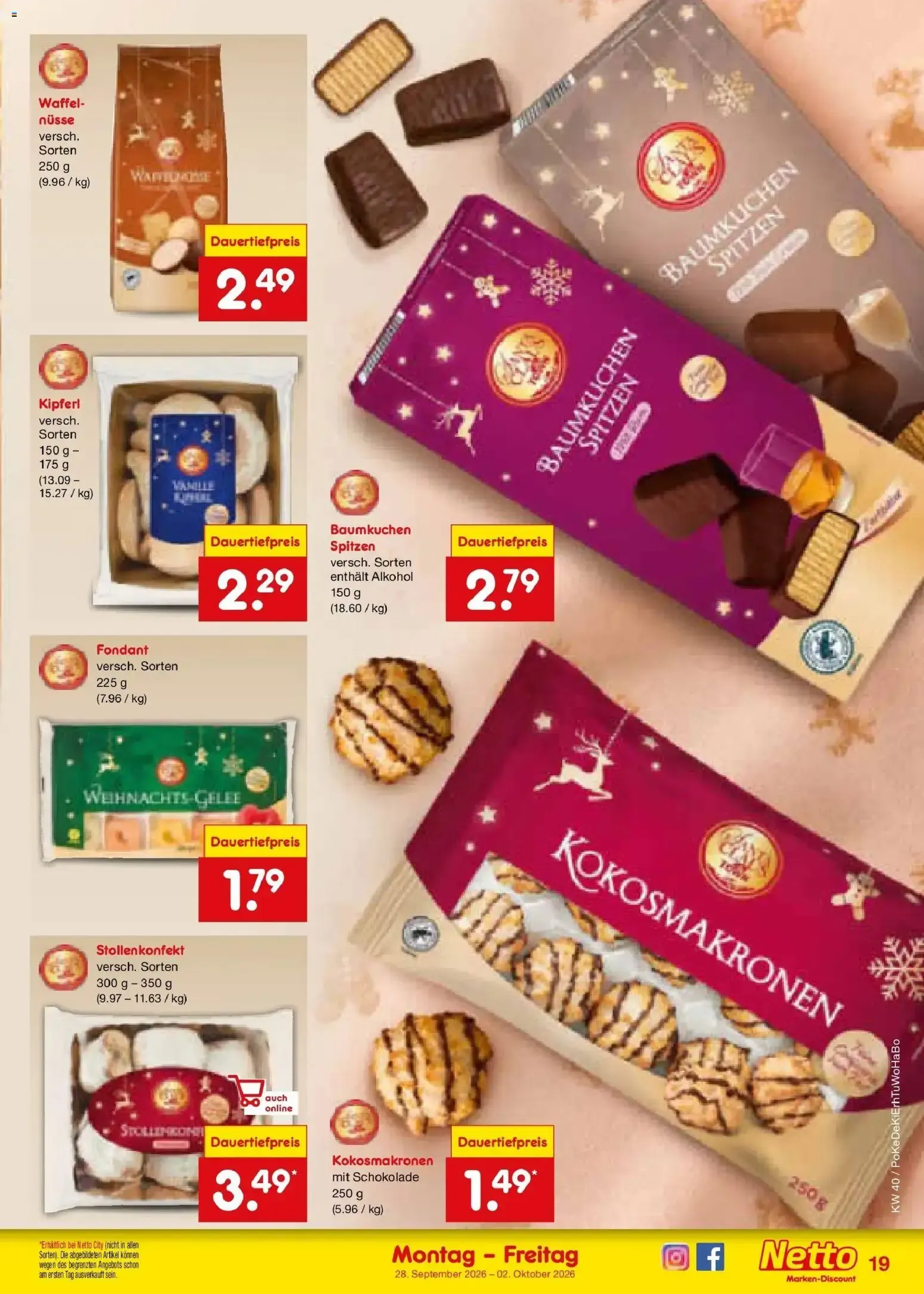 Netto Marken-Discount Prospekt (ab 28.09.2026) » Angebote von 28. September bis 2. Oktober 2026 - Prospekt seite 26
