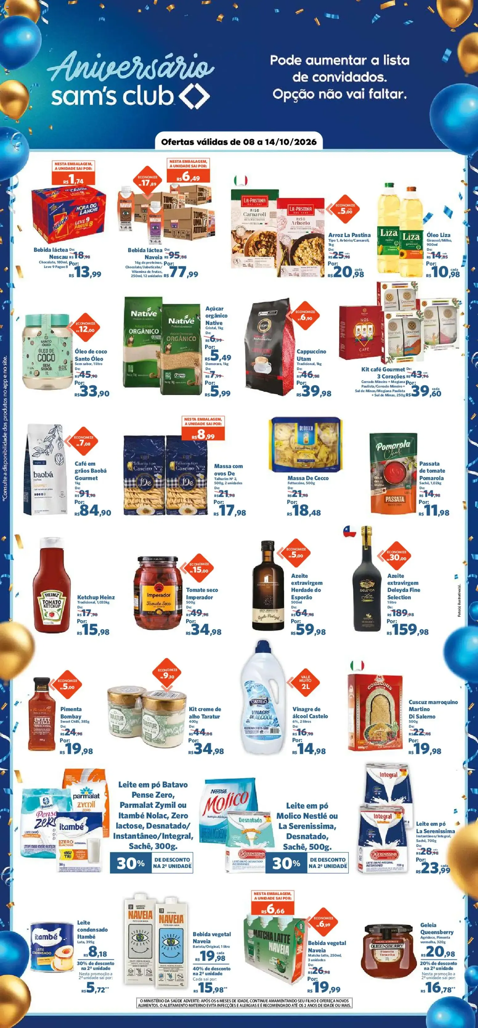 Encarte de Aniversário Sam's Club 8 de outubro até 14 de outubro 2026 - Pagina 4