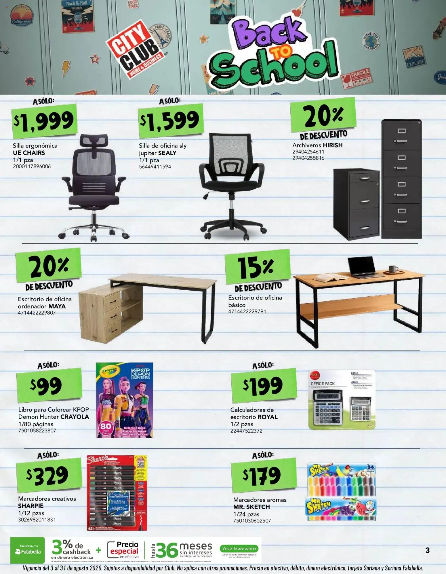 Catálogo de City Club Back to School 3 de agosto al 31 de agosto 2026 - Pagina 3