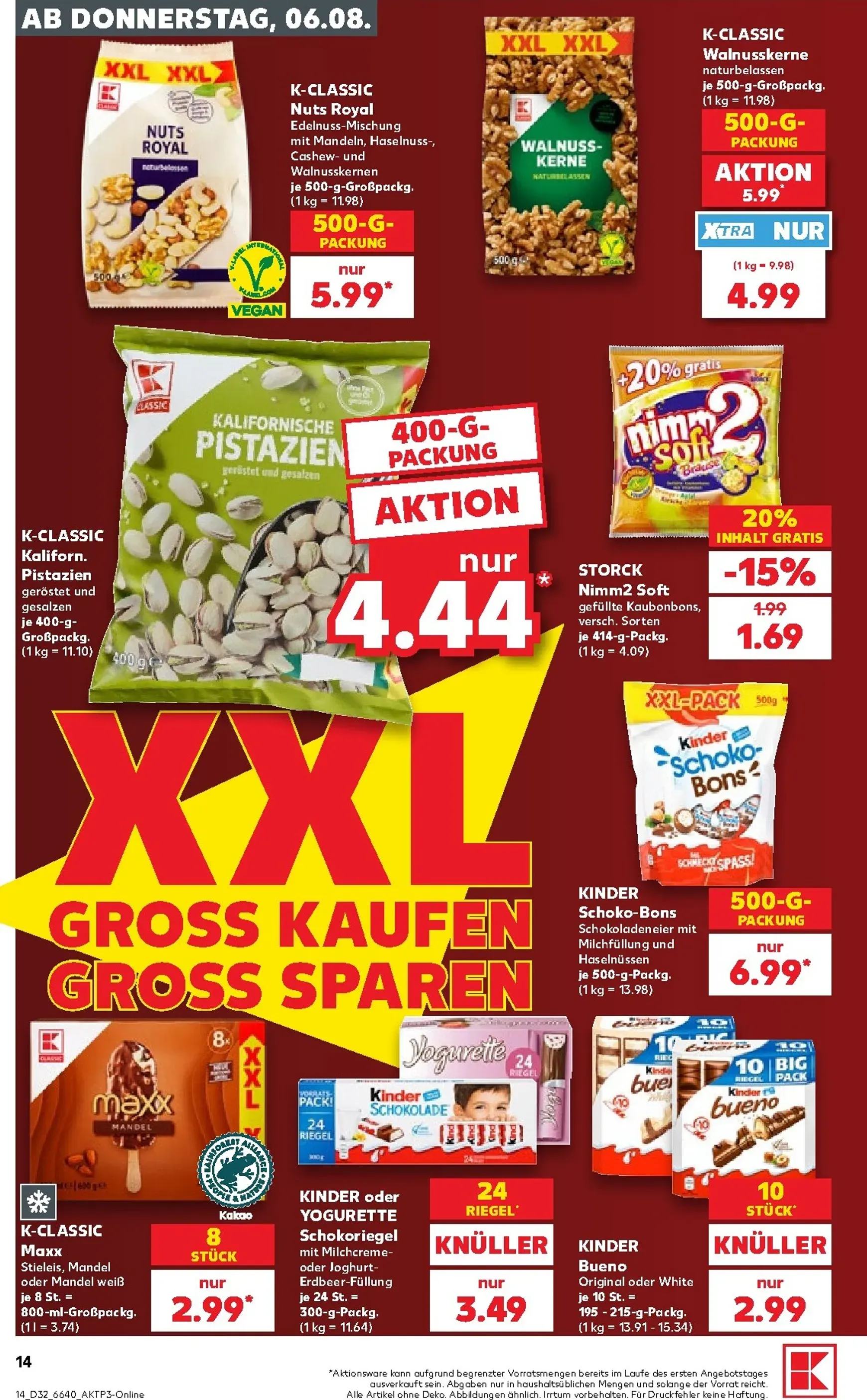Kaufland Prospekt nächste Woche – von Donnerstag 06.08.2026 bis Mittwoch 12.08.2026 von 6. August bis 12. August 2026 - Prospekt seite 15