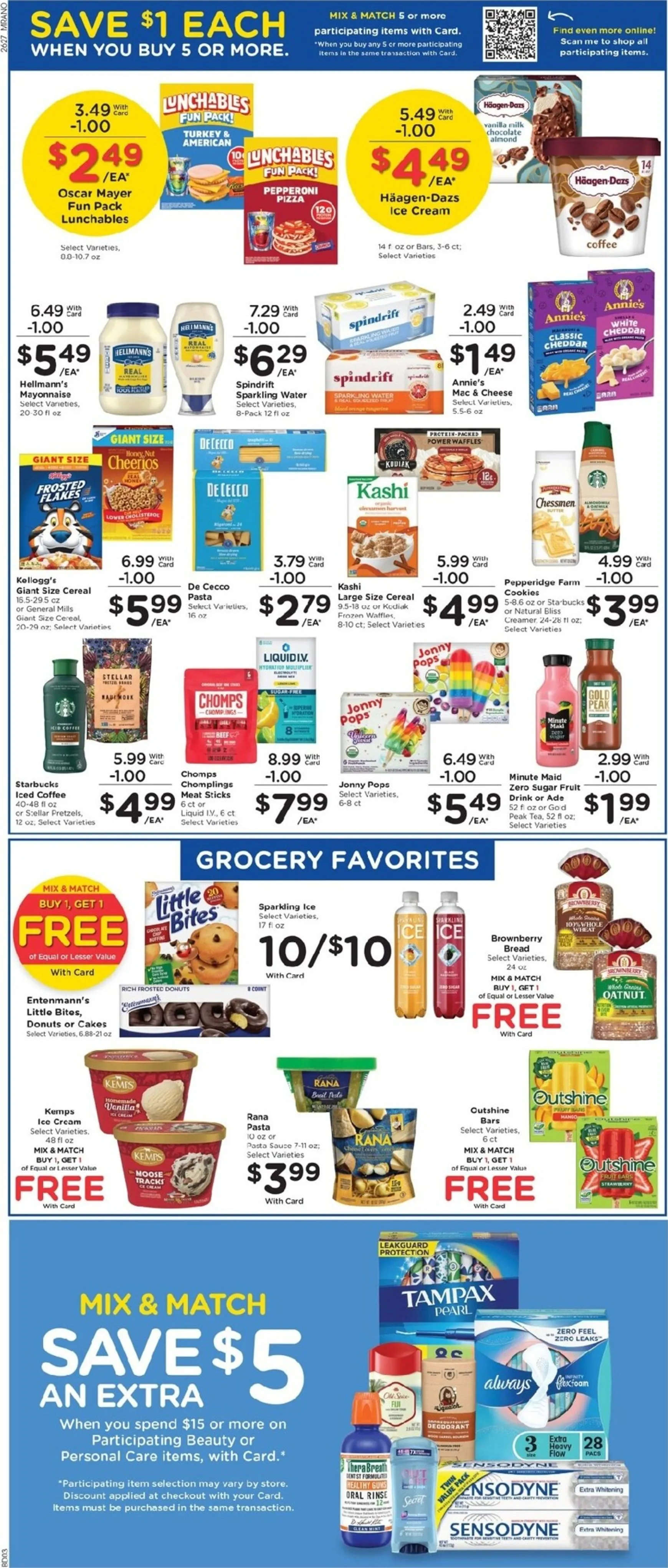 Weekly ad Mariano's Anniversary Celebration Flyer from August 5 to August 11 2026 - Page 8