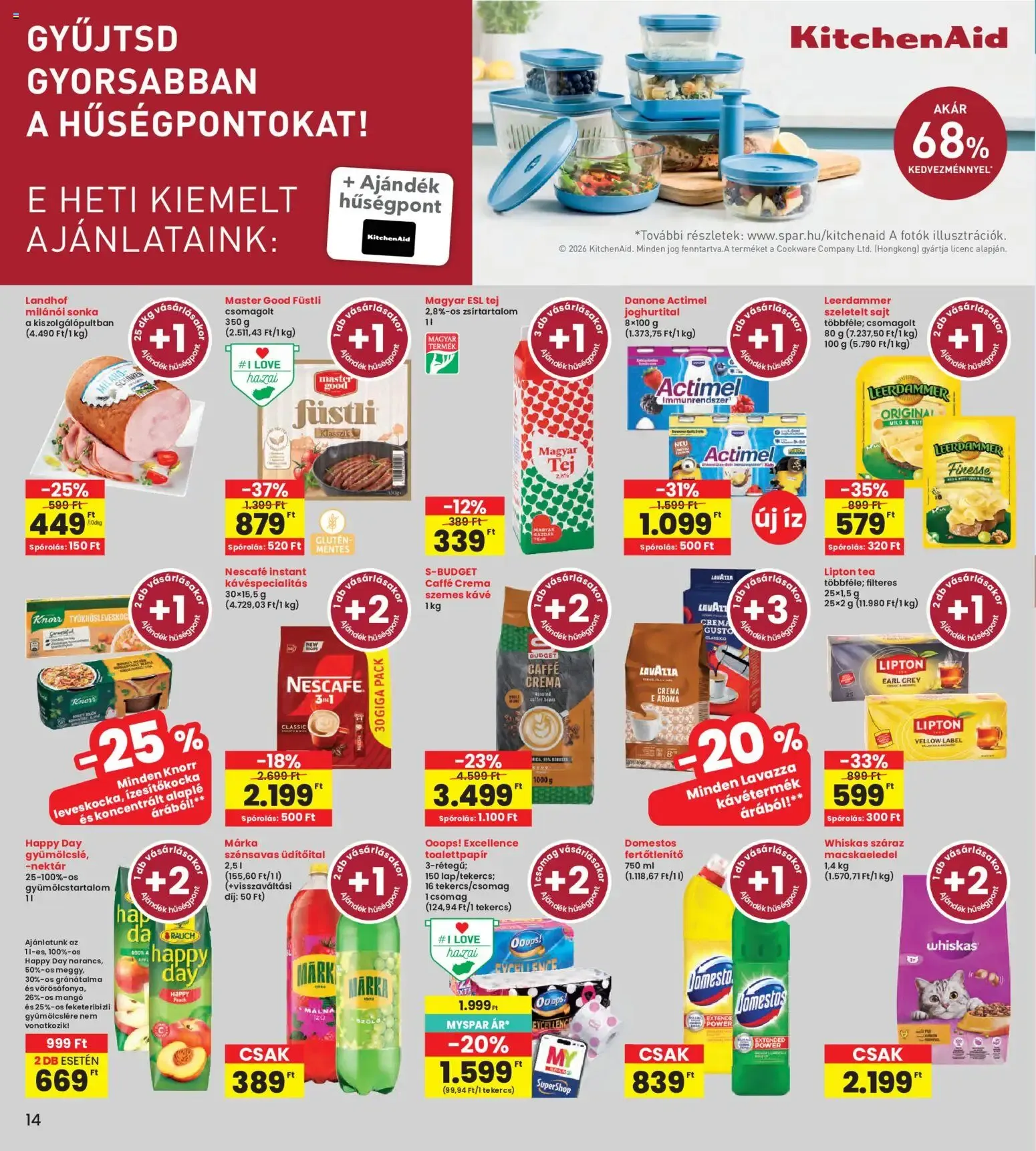Katalógus Interspar: 35 éves jubileum - Szülinapi szenzáció! október 15.-tól október 21.-ig 2026. - Oldal 14