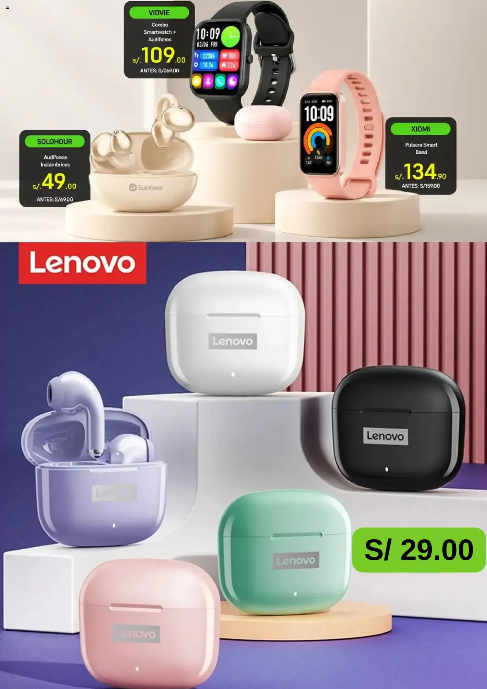 Catalogo de Audífonos Inalámbricos Xt80 Thinkplus 26 de octubre al 28 de octubre 2026 - Pag 4