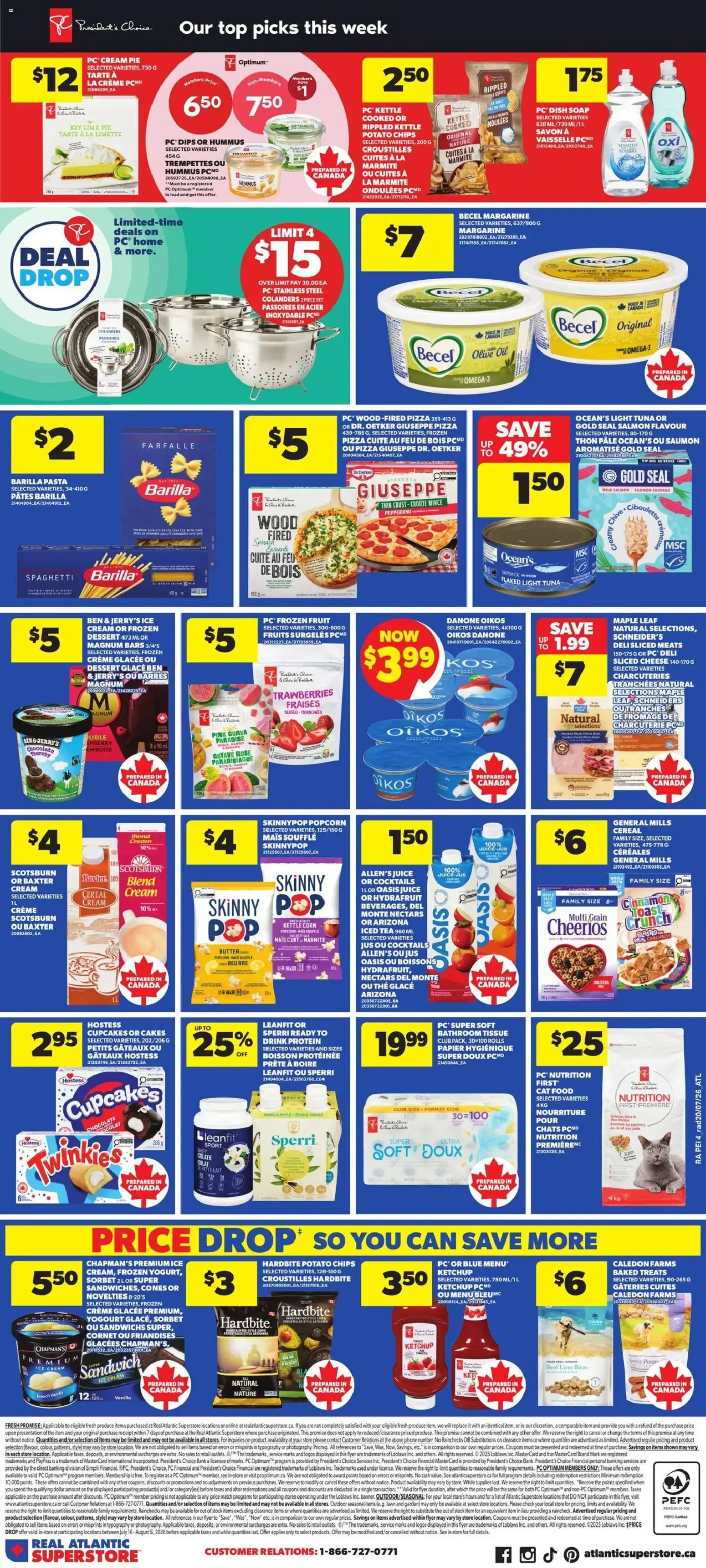 Atlantic Superstore weekly flyer / circulaire from Jul 23, 2026 > weekly specials & deals from July 23 to July 29 2026 - flyer page 2