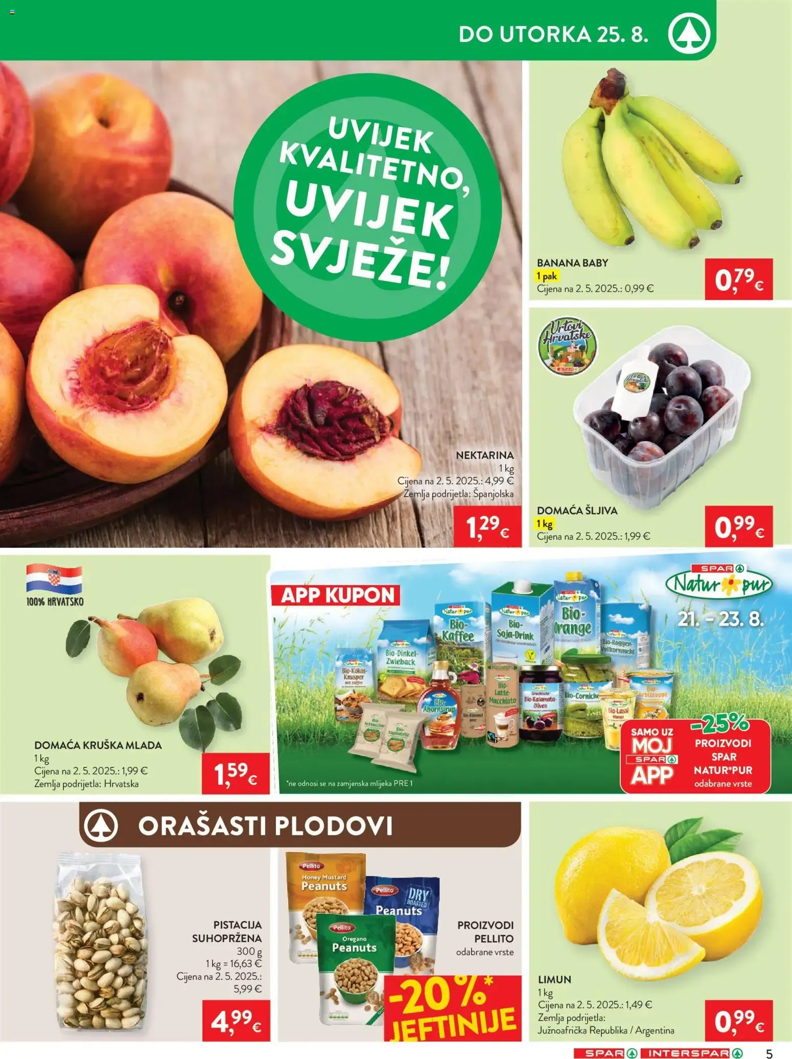 Katalog Interspar Katalog novi od 19.08.2026 na listanje > letak digitalni od 19. kolovoza do 25. kolovoza 2026. - Pregled Stranica 5