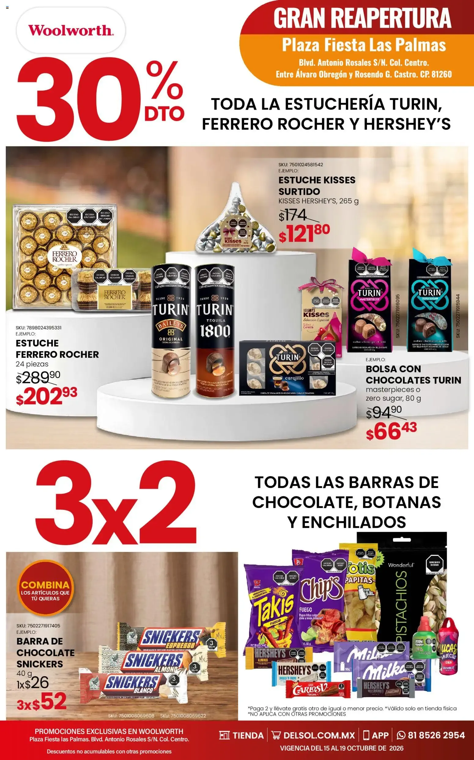 Catálogo de Gran Reapertura Woolworth Plaza Fiesta Las Palmas: 5 Días de Grandes Promociones 15 de octubre al 19 de octubre 2026 - Pagina 18