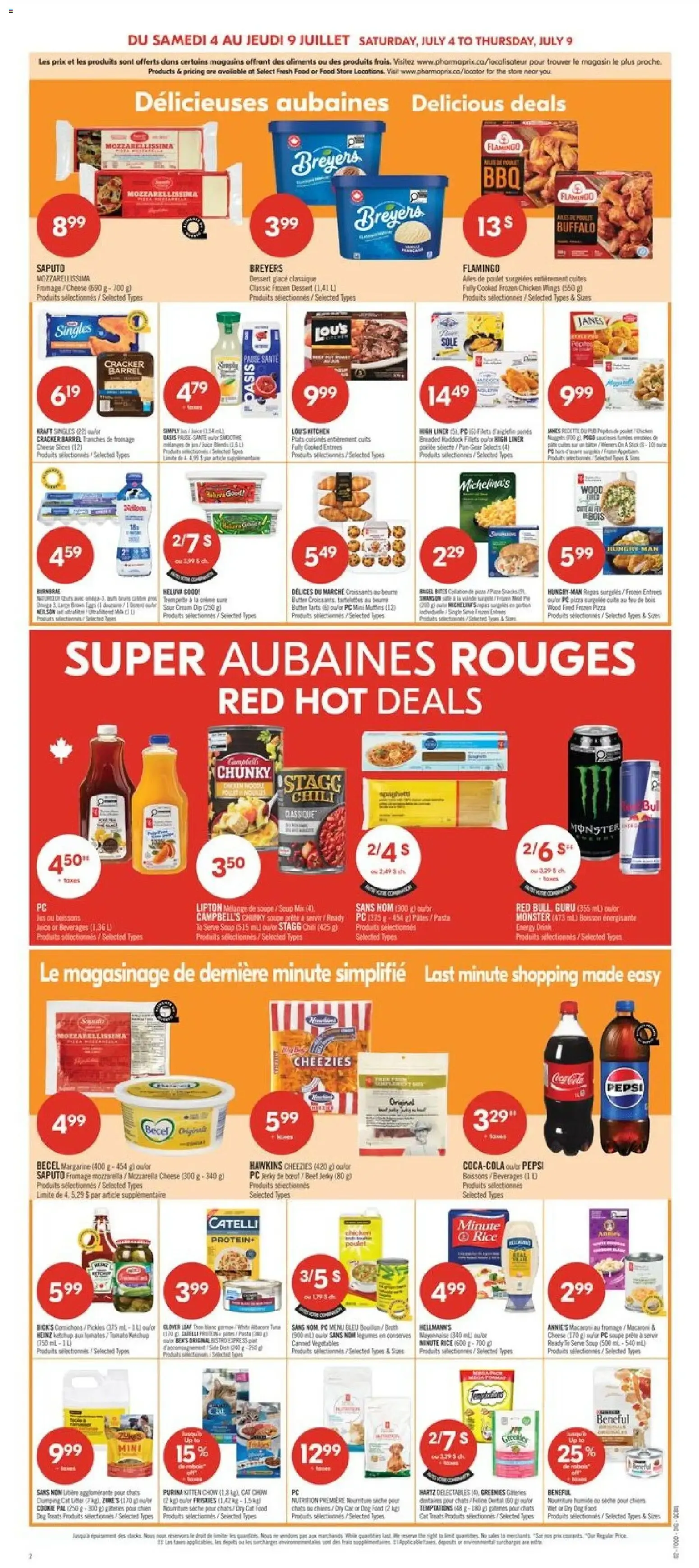 Solde de 2 Jours / 2 Day Sale - Favoris de l'été from July 4 to July 5 2026 - flyer page 5