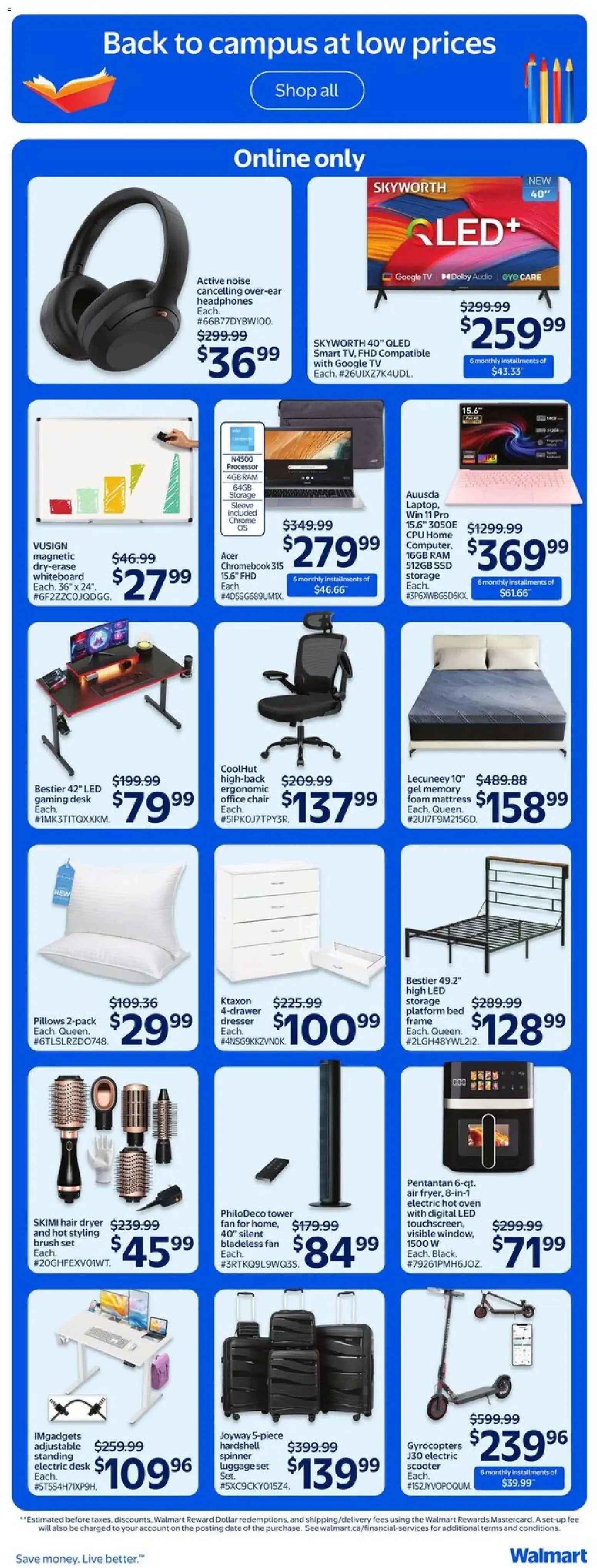 Walmart weekly flyer from Aug 13, 2026 > weekly specials & deals from August 13 to August 19 2026 - flyer page 33