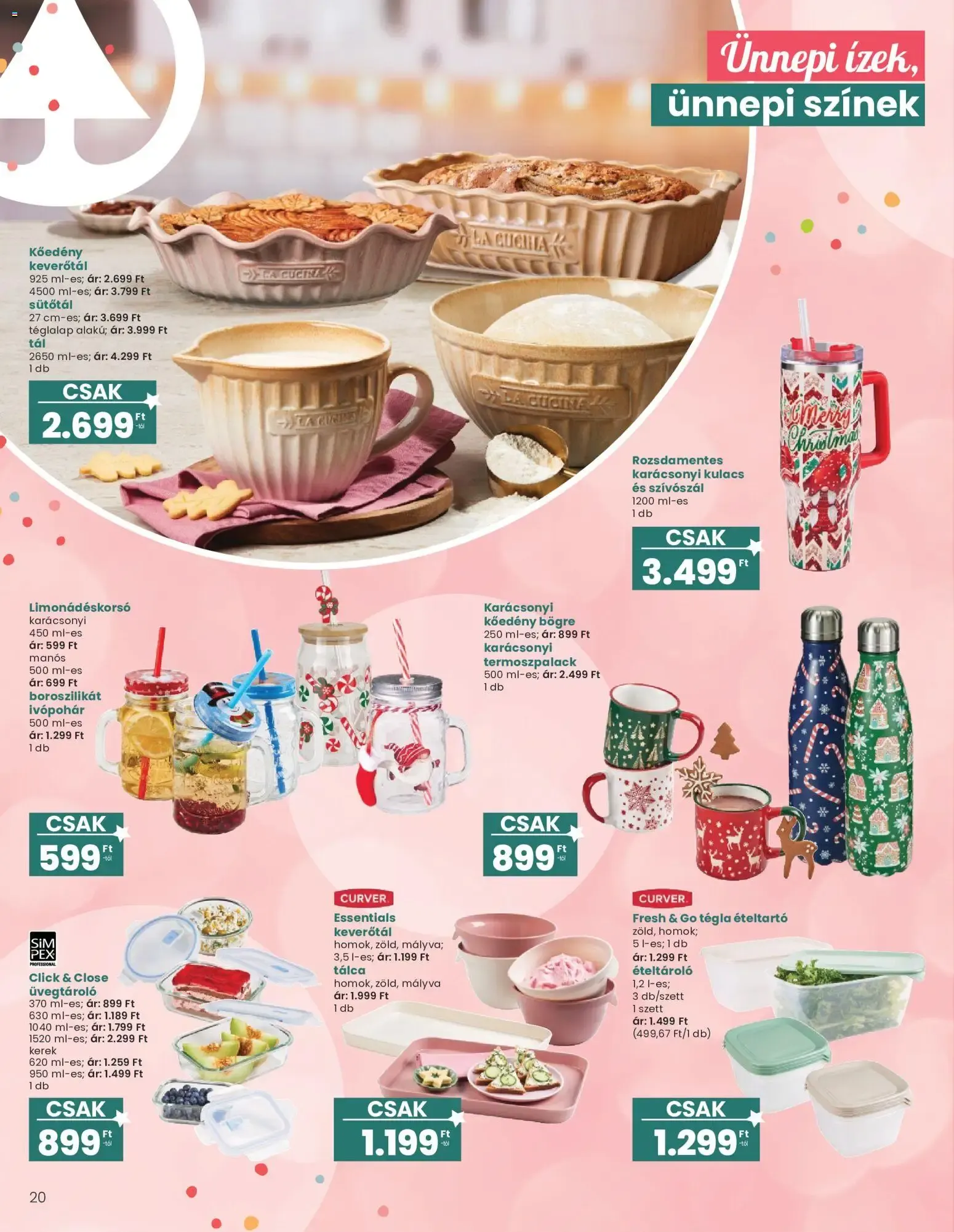 Katalógus Interspar Ajándék katalógus - 2026.10.14. -tól/töl > akció, lapozható szórólap 🛍️ október 14.-tól november 11.-ig 2026. - Oldal 20