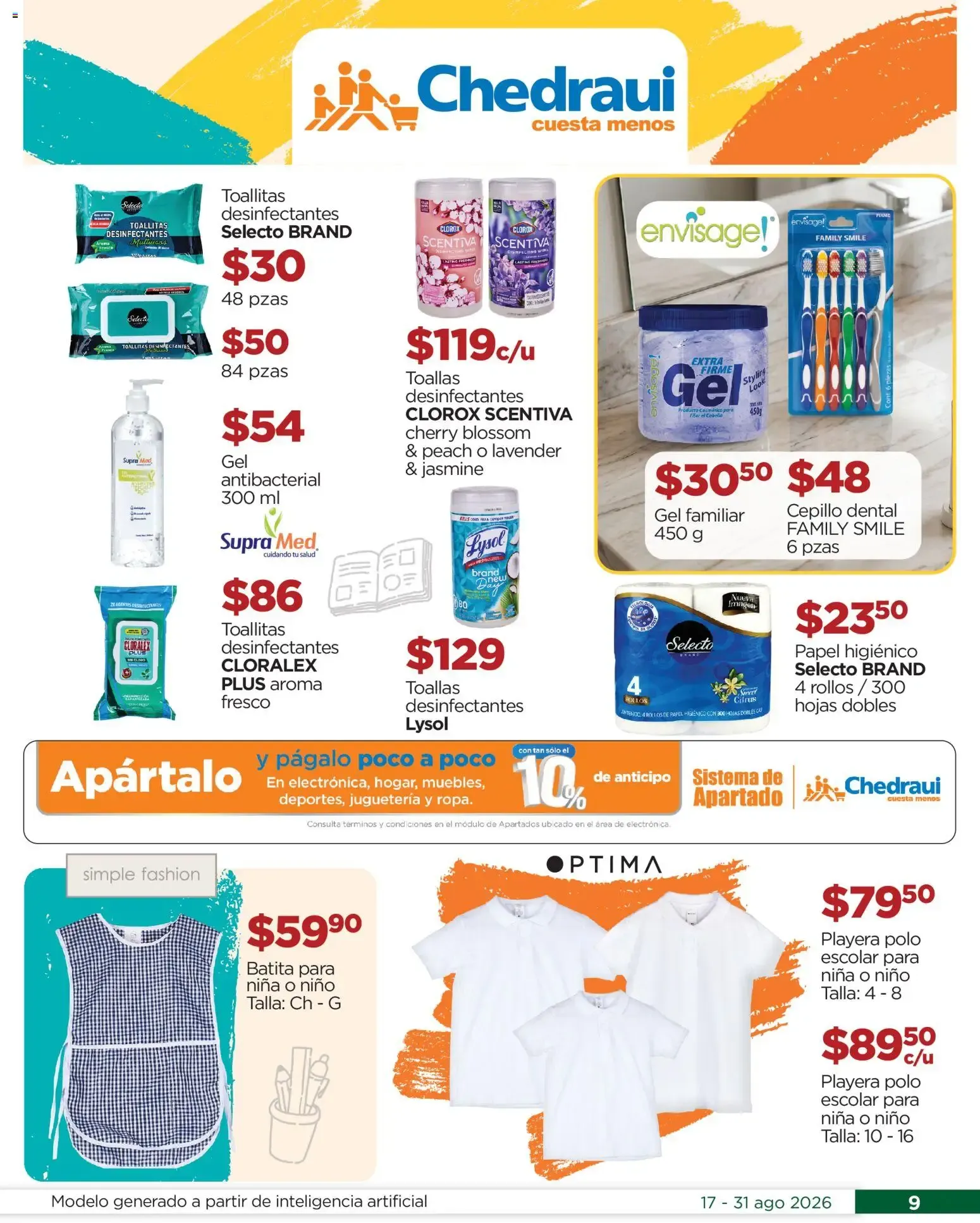 Catálogo de Chedraui - Estrena este Regreso a Clases 17 de agosto al 31 de agosto 2026 - Pagina 9