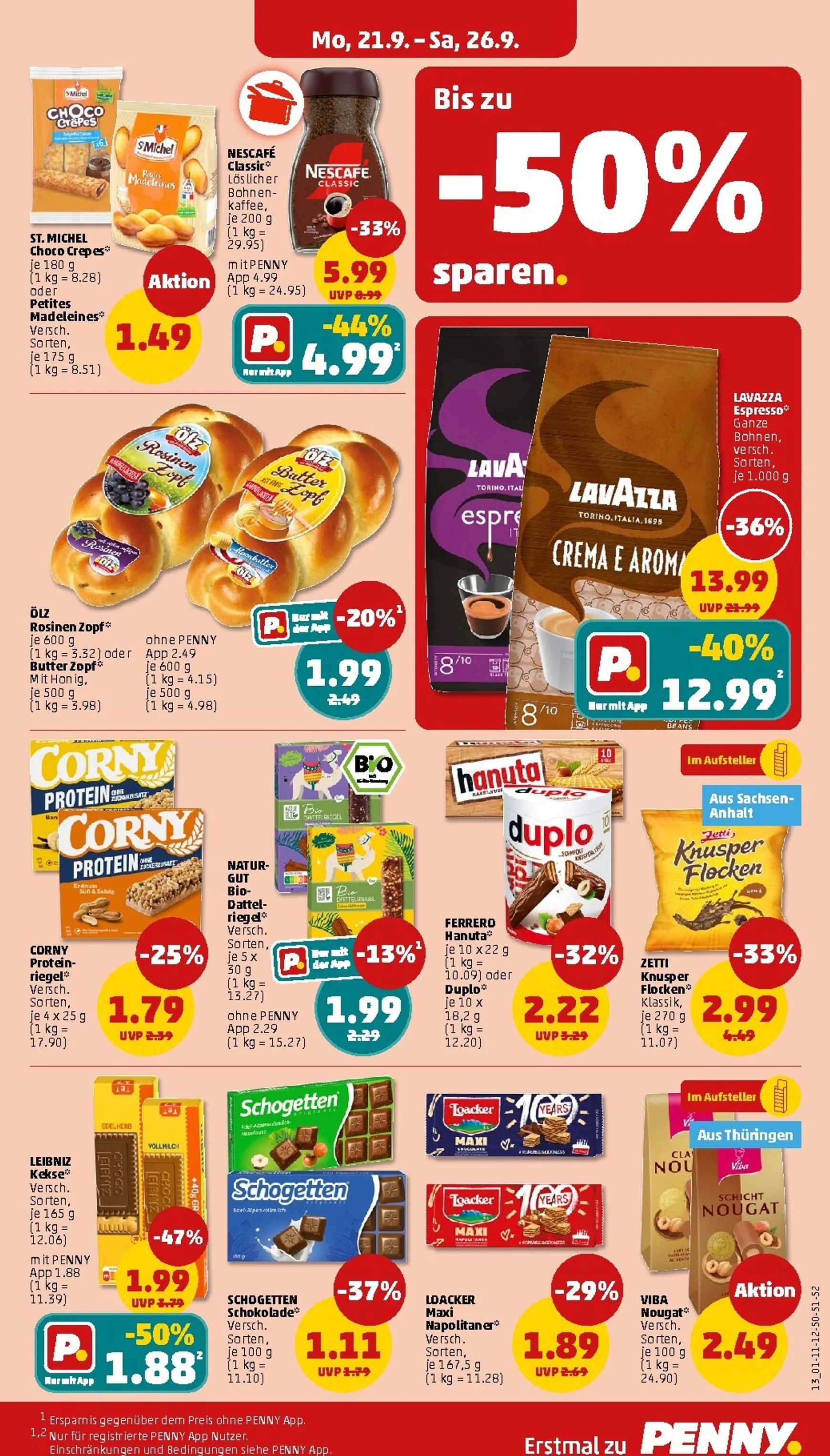 PENNY Prospekt nächste Woche – von Montag 21.09.2026 bis Samstag 26.09.2026 von 21. September bis 26. September 2026 - Prospekt seite 19