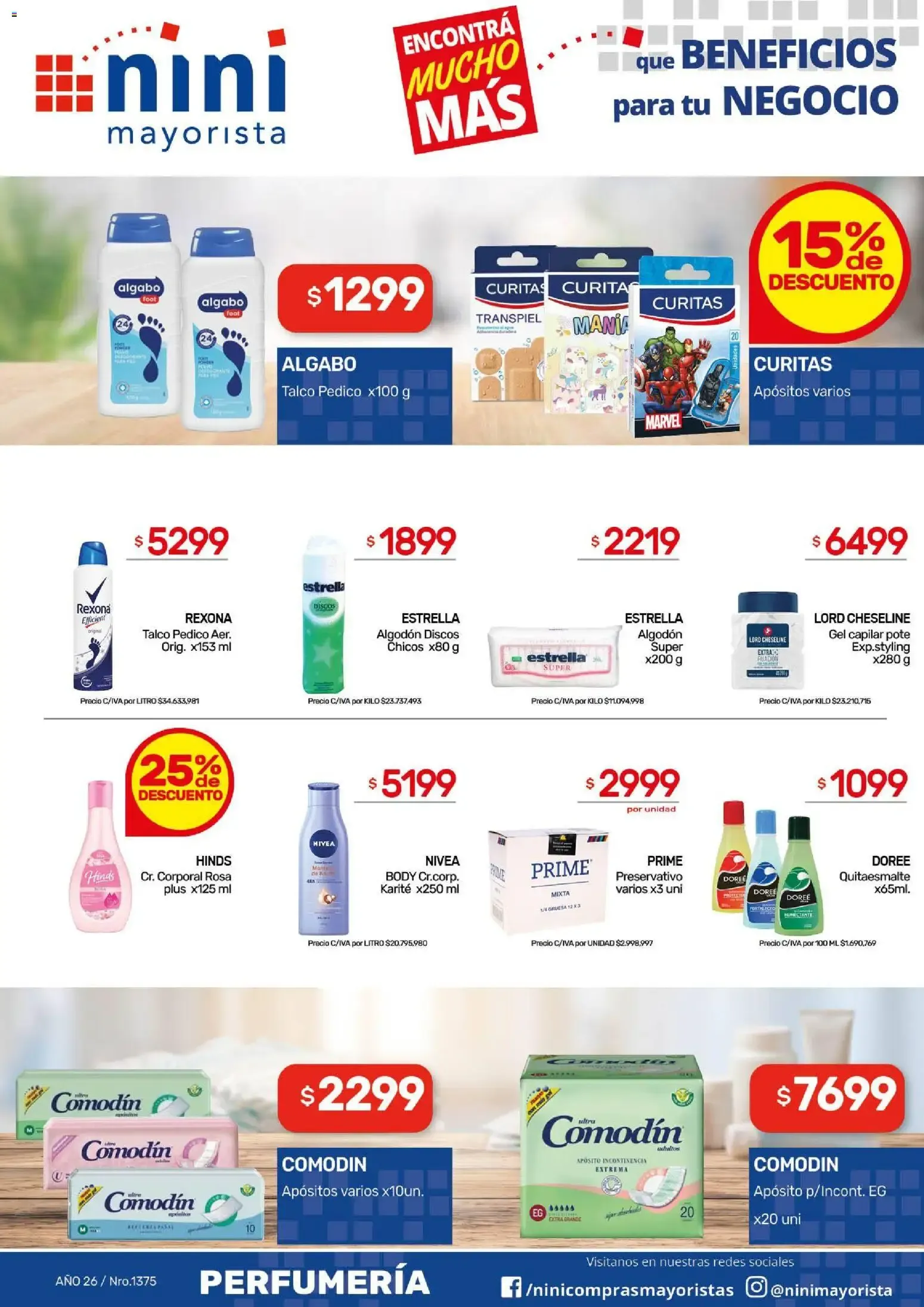 Ofertas de NINI Mayorista catálogo del 31/08/2026 - 06/09/2026 31 de agosto al 6 de septiembre 2026 - Página 8 del catálogo