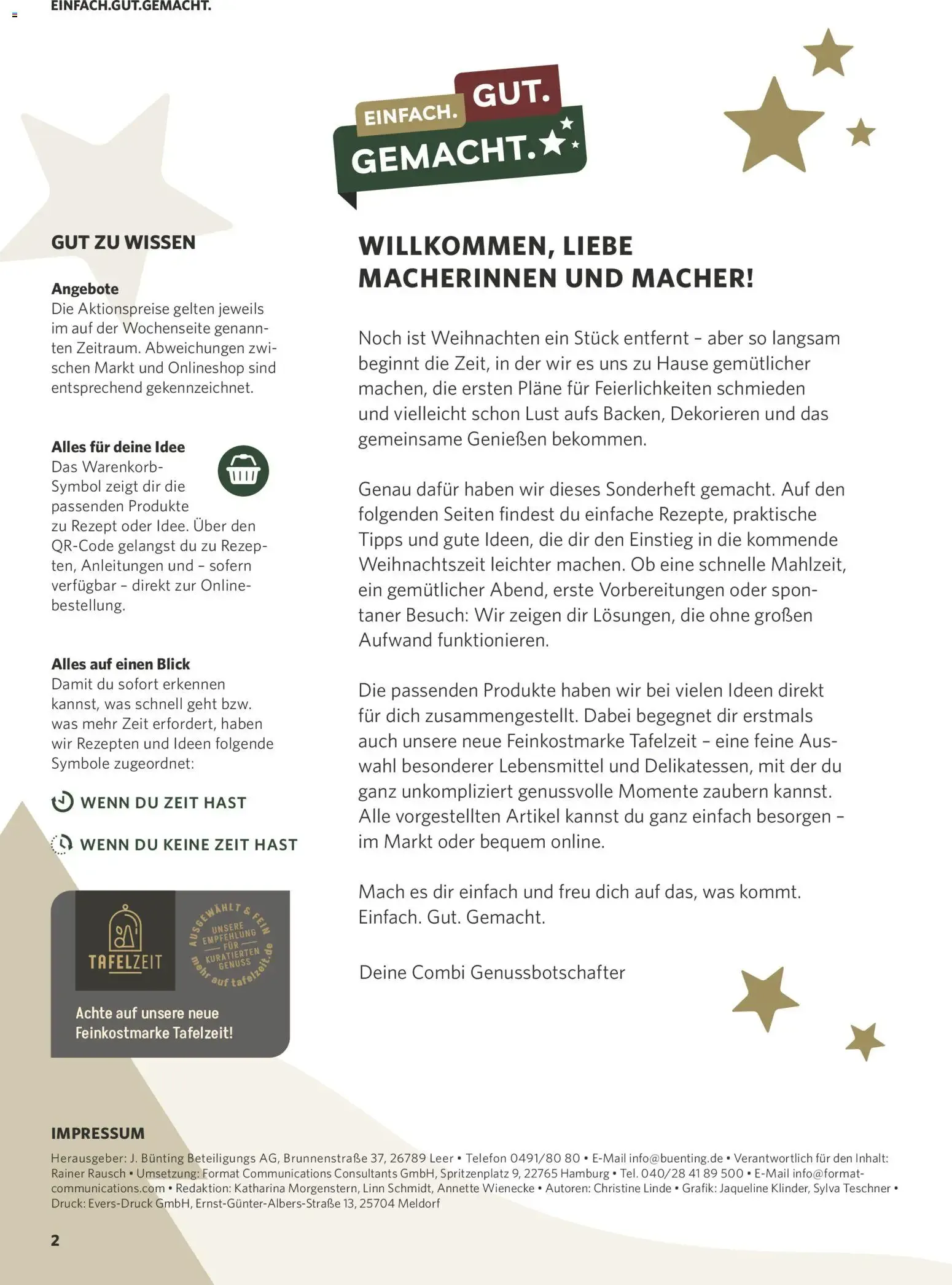 Combi myTime November 2026 (ab 31.10.2026) zum Blättern von 26. Oktober bis 29. November 2026 - Prospekt seite 2