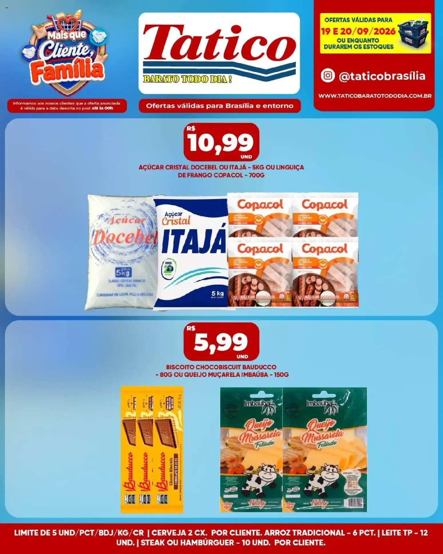 Encarte de Tatico ofertas Fim de Semana de 19/09/2026 | Promoções Online 19 de setembro até 20 de setembro 2026 - Pagina 7