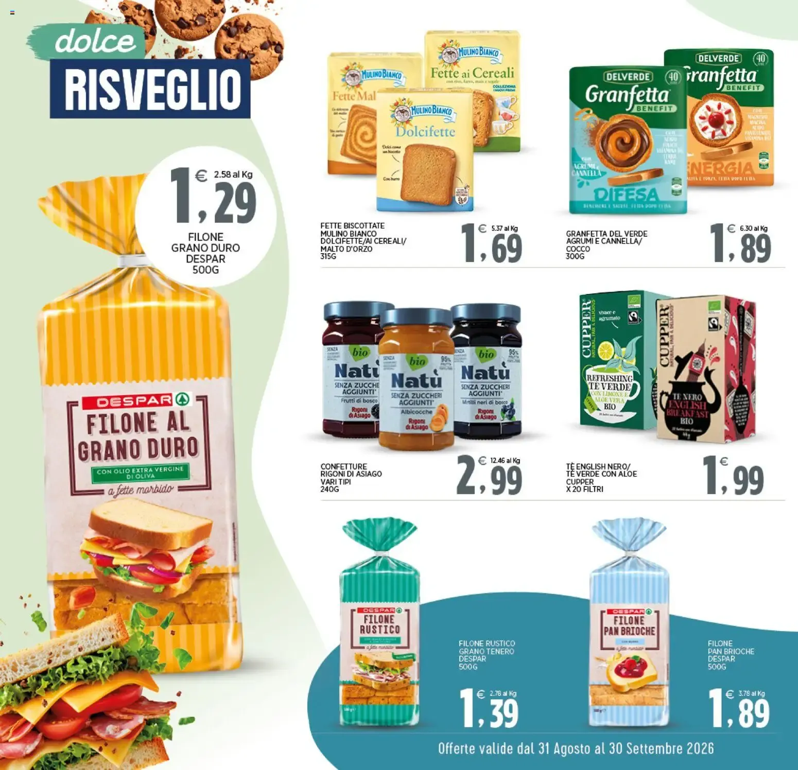 Nuovo Interspar volantino Gusto e Benessere dal 31/08/2026 > offerte anteprima 🛍️ da 31 agosto a 30 settembre di 2026 - Pagina del volantino 6