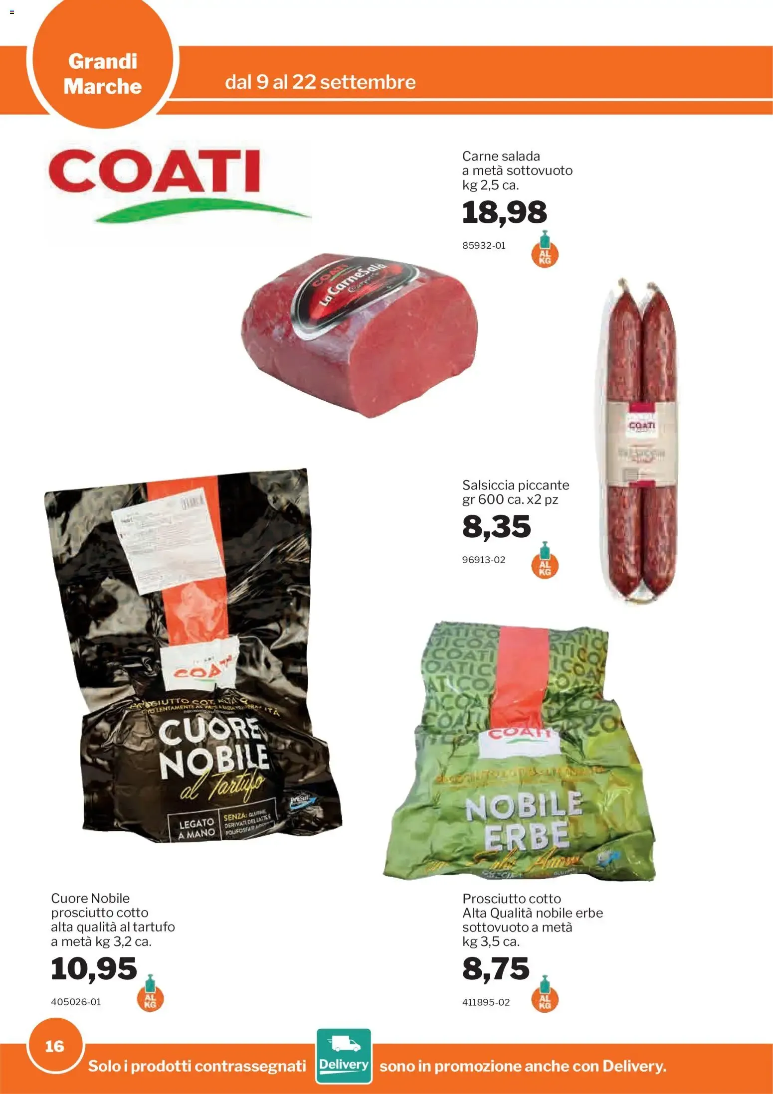 Promozioni GrosMarket da 9 settembre a 22 settembre di 2026 - Pagina del volantino 16