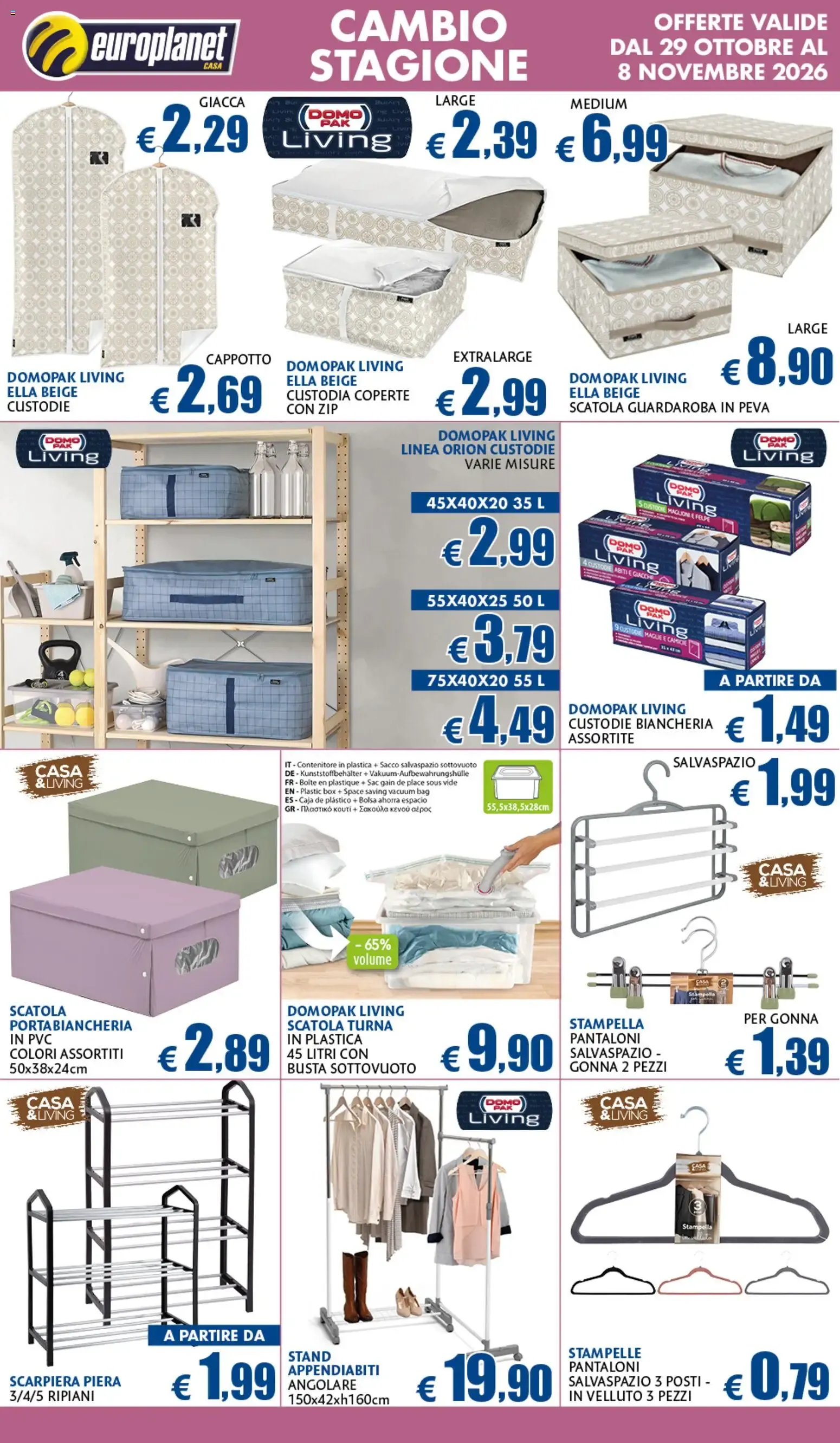Nuovo Europlanet Casa volantino dal 29/10/2026 > offerte anteprima 🛍️ da 29 ottobre a 8 novembre di 2026 - Pagina del volantino 10