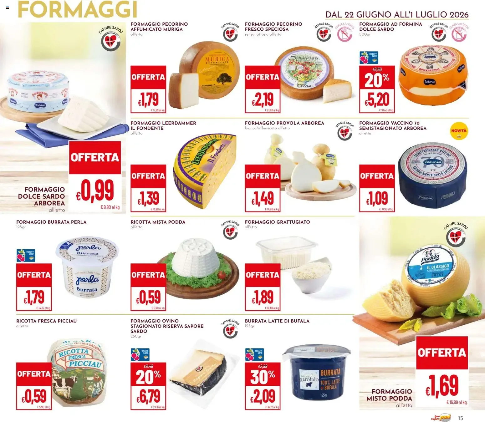 Nuovo Pan volantino dal 22/06/2026 > offerte anteprima 🛍️ da 22 giugno a 1 luglio di 2026 - Pagina del volantino 15