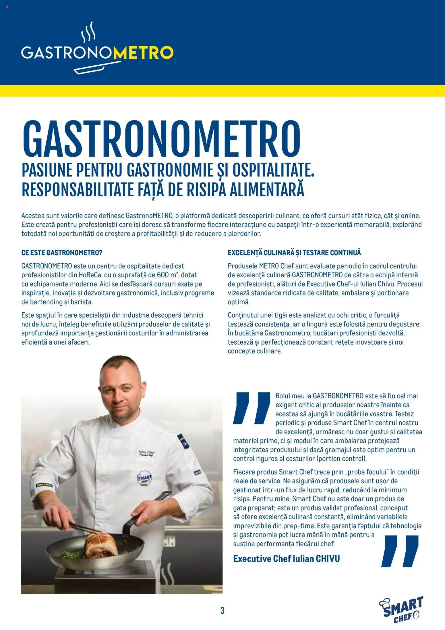 Catalog Metro Catalog Smart Chef - Oferta 21.04.2026 - 31.12.2026 de la 21 aprilie până la 31 decembrie 2026 - Revista Pagina 3