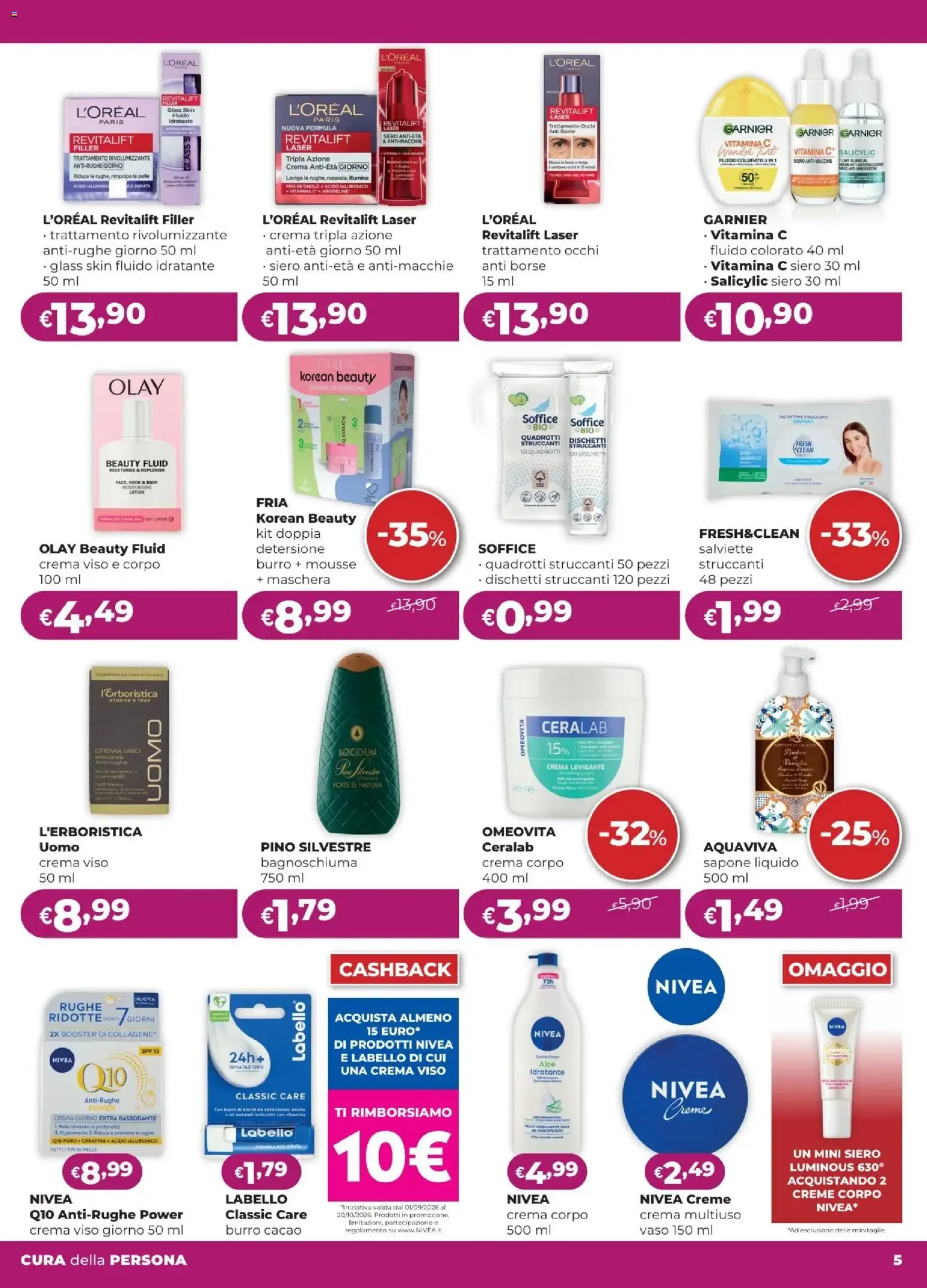 La Saponeria volantino dal 03/09/2026 - online Offerte da 3 settembre a 23 settembre di 2026 - Pagina del volantino 5