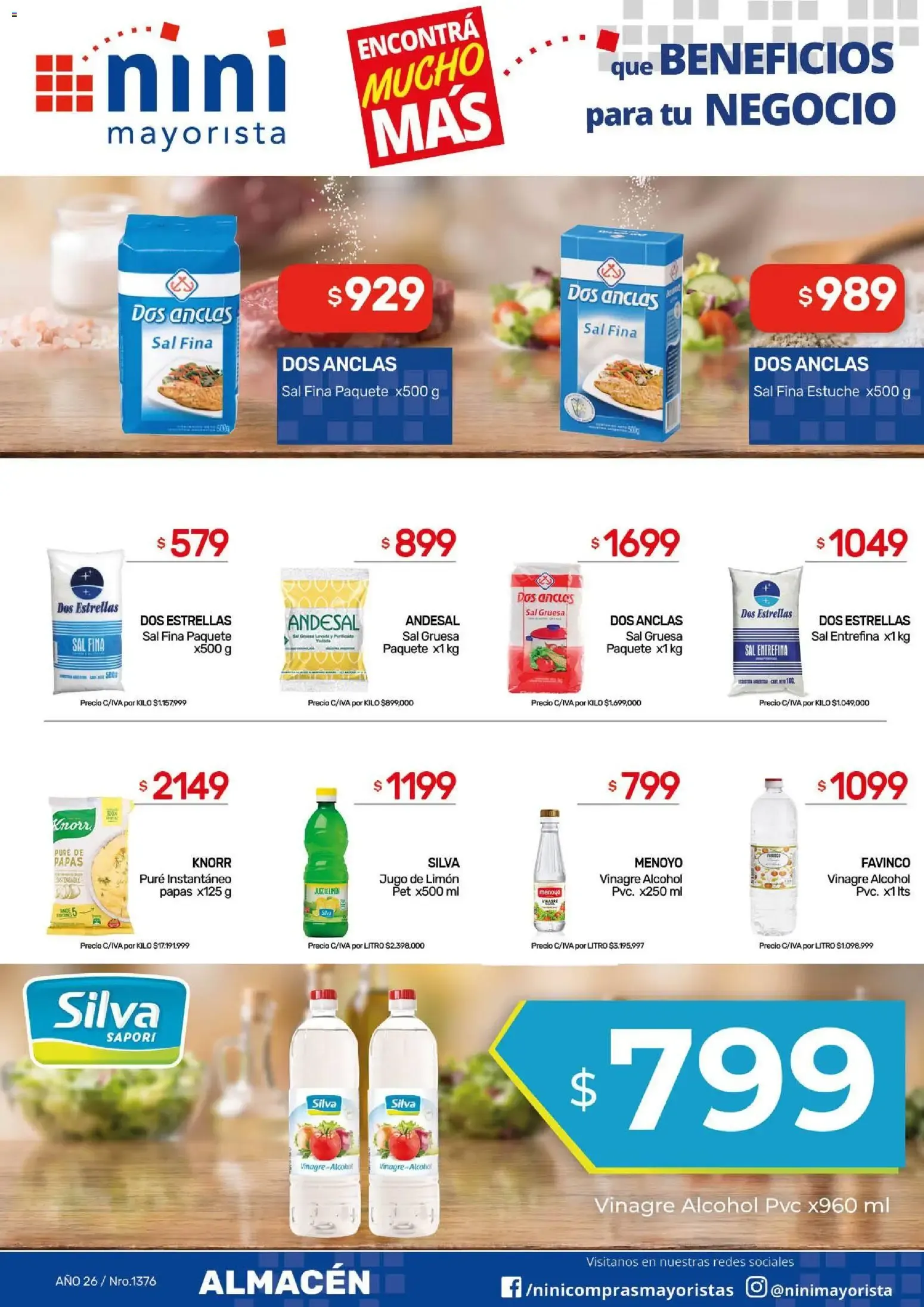 Ofertas de NINI Mayorista catálogo del 07/09/2026 - 13/09/2026 7 de septiembre al 13 de septiembre 2026 - Página 25 del catálogo