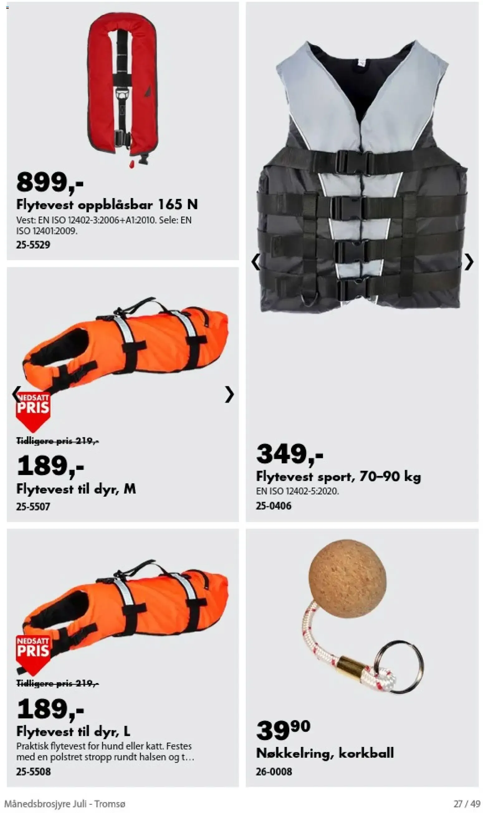 Biltema Månedsbrosjyre Juli - National (01/07/2026 - 30/07/2026) - Kundeavis og tilbud fra 1. juli til 30. juli 2026 - kundeavisside 27