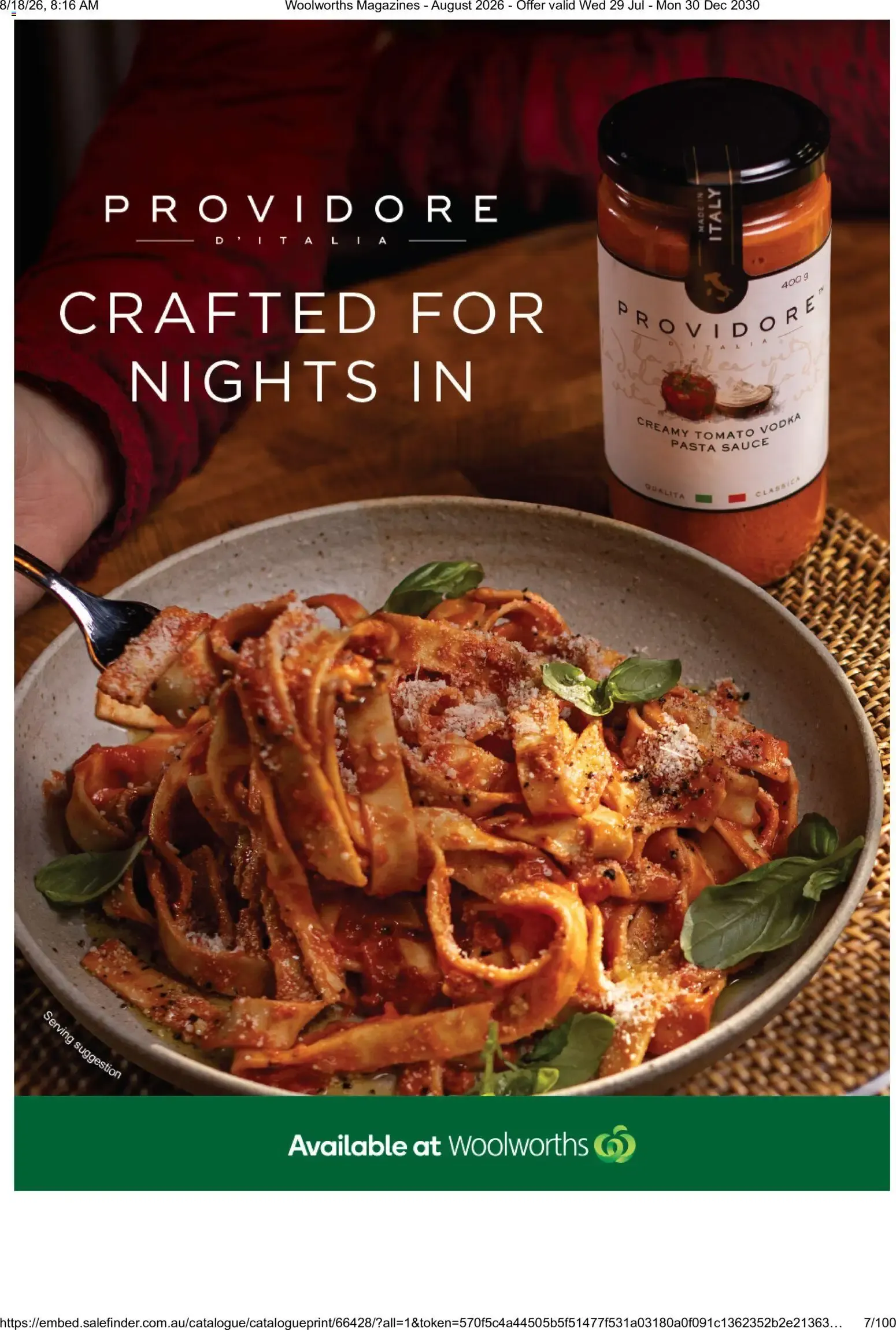 Woolworths Fresh Ideas - August 2026 - Catalogue valid from 29 July to 30 December 2030 - page 7