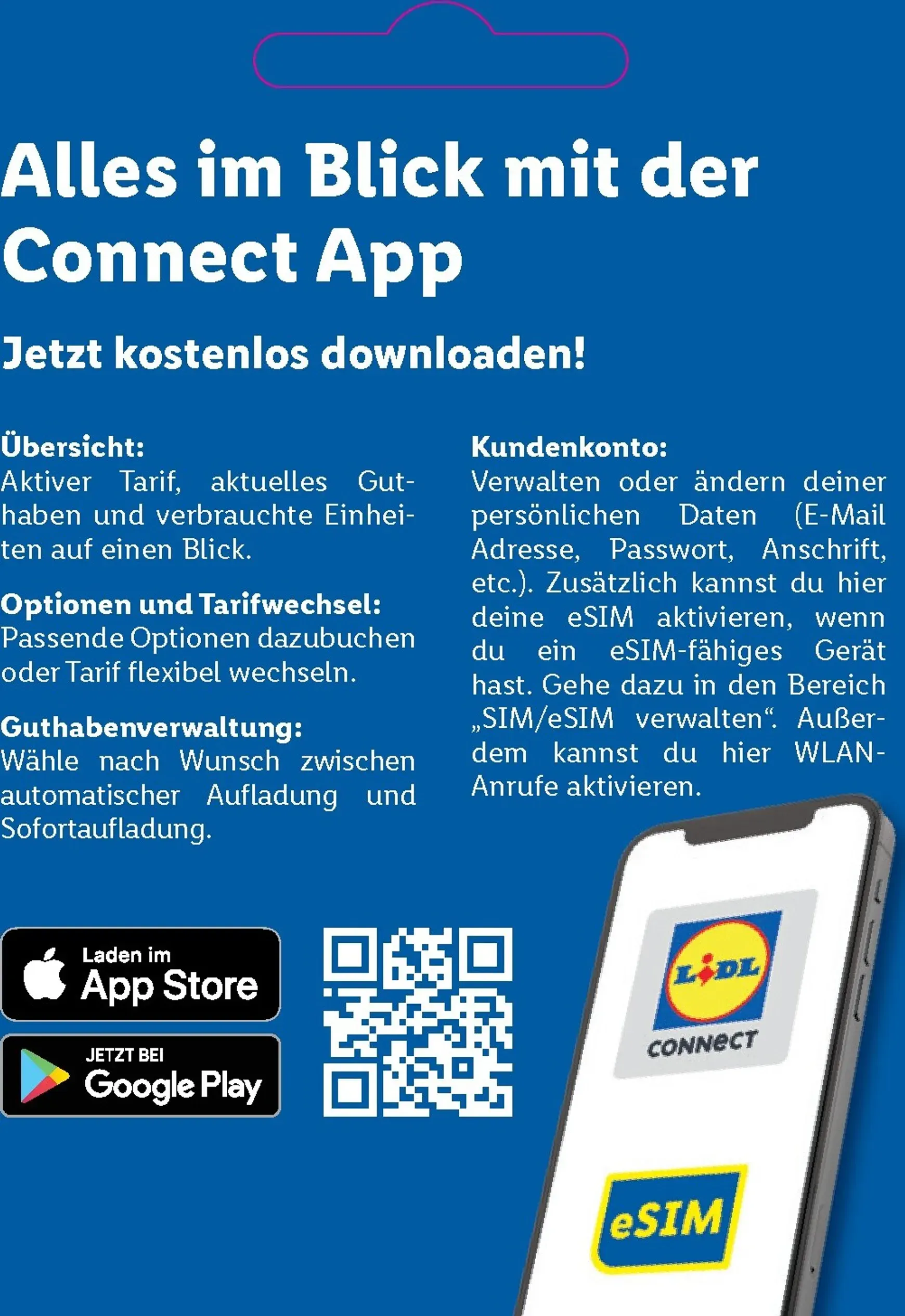 Lidl Connect - Tarif Übersicht von 1. Oktober bis 31. August 2026 - Prospekt seite 17