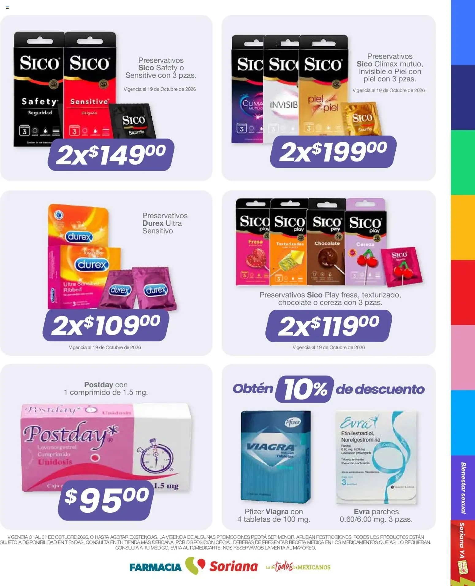 Catálogo de Farmacia Soriana: Cuidado Dermatológico 1 de octubre al 31 de octubre 2026 - Pagina 19