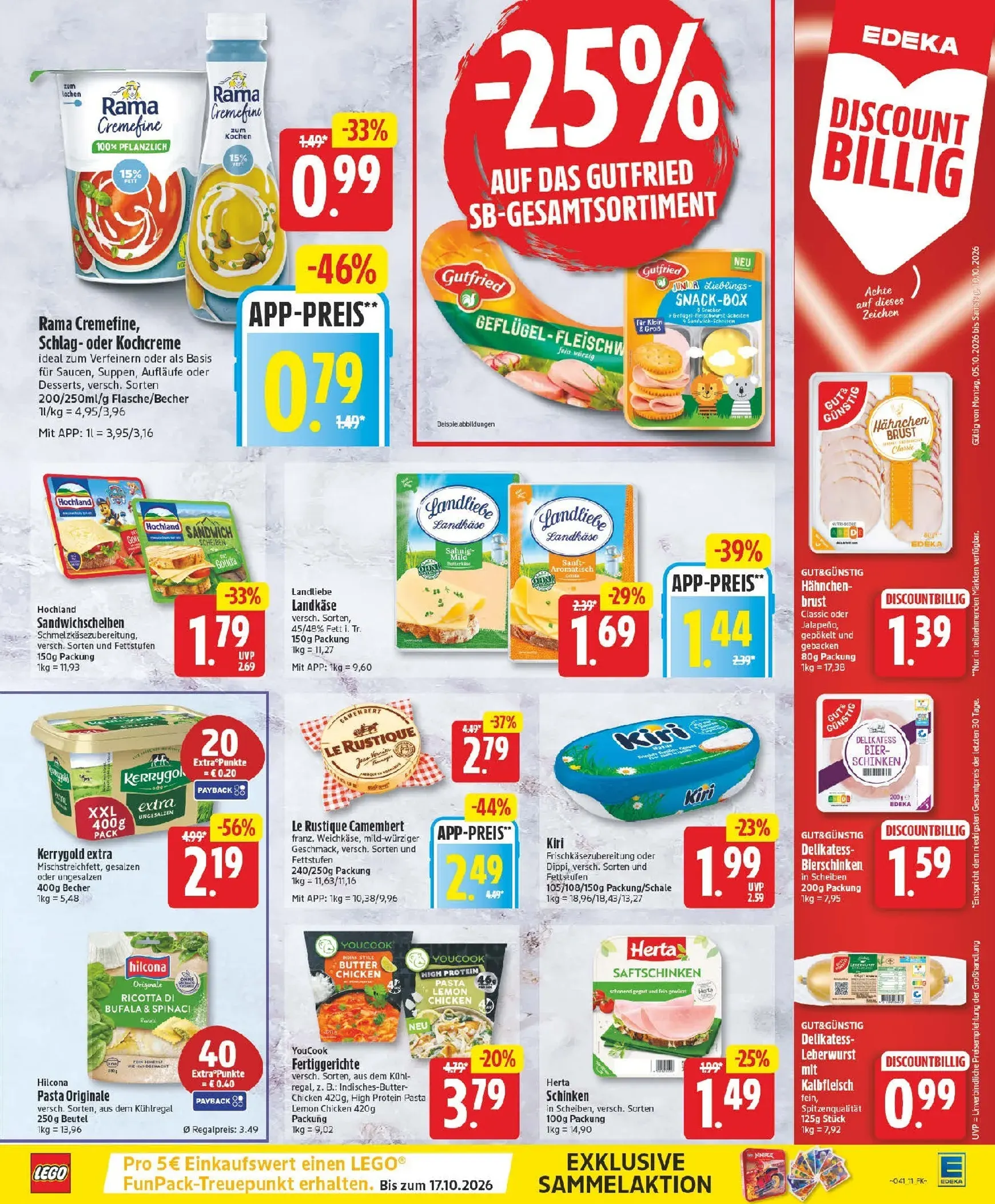Edeka Prospekt nächste Woche – von Montag 05.10.2026 bis Samstag 10.10.2026 von 5. Oktober bis 10. Oktober 2026 - Prospekt seite 11