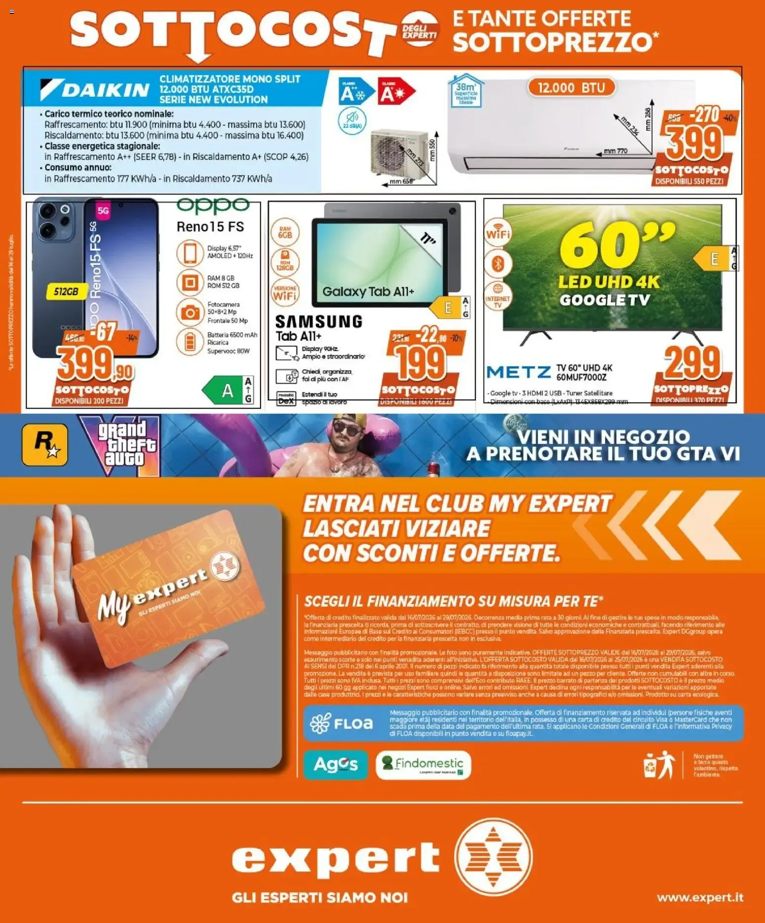 Expert Sottocosto - Estate Esagerata da 16 luglio a 29 luglio di 2026 - Pagina del volantino 25