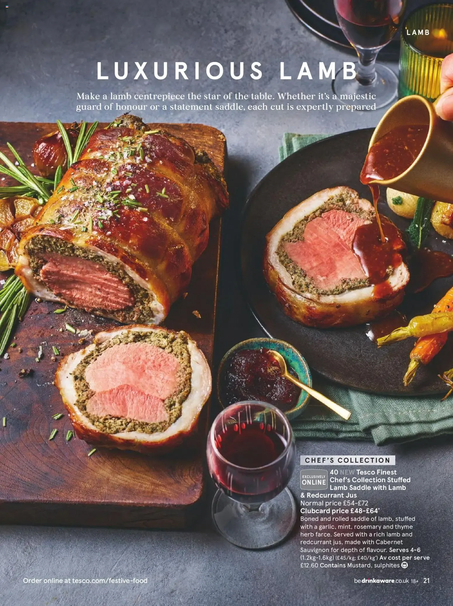 TESCO finest FESTIVE FOOD TO ORDER from 1 October to 31 October 2026 - Catalogue Page 21