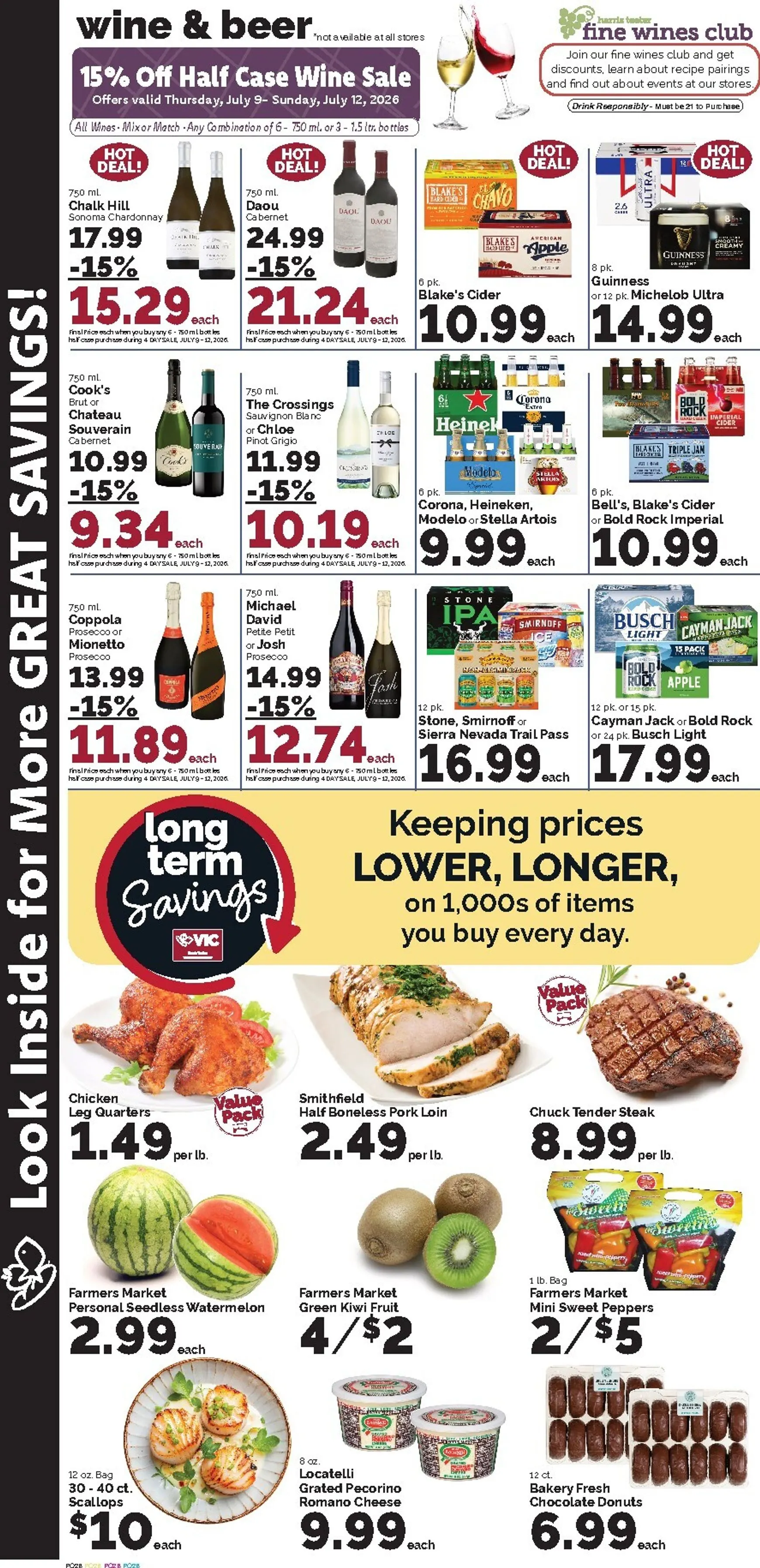 Weekly ad Current Harris Teeter leaflet valid from Wednesday 07/08/2026 to Tuesday 07/14/2026 from July 8 to July 14 2026 - Page 9