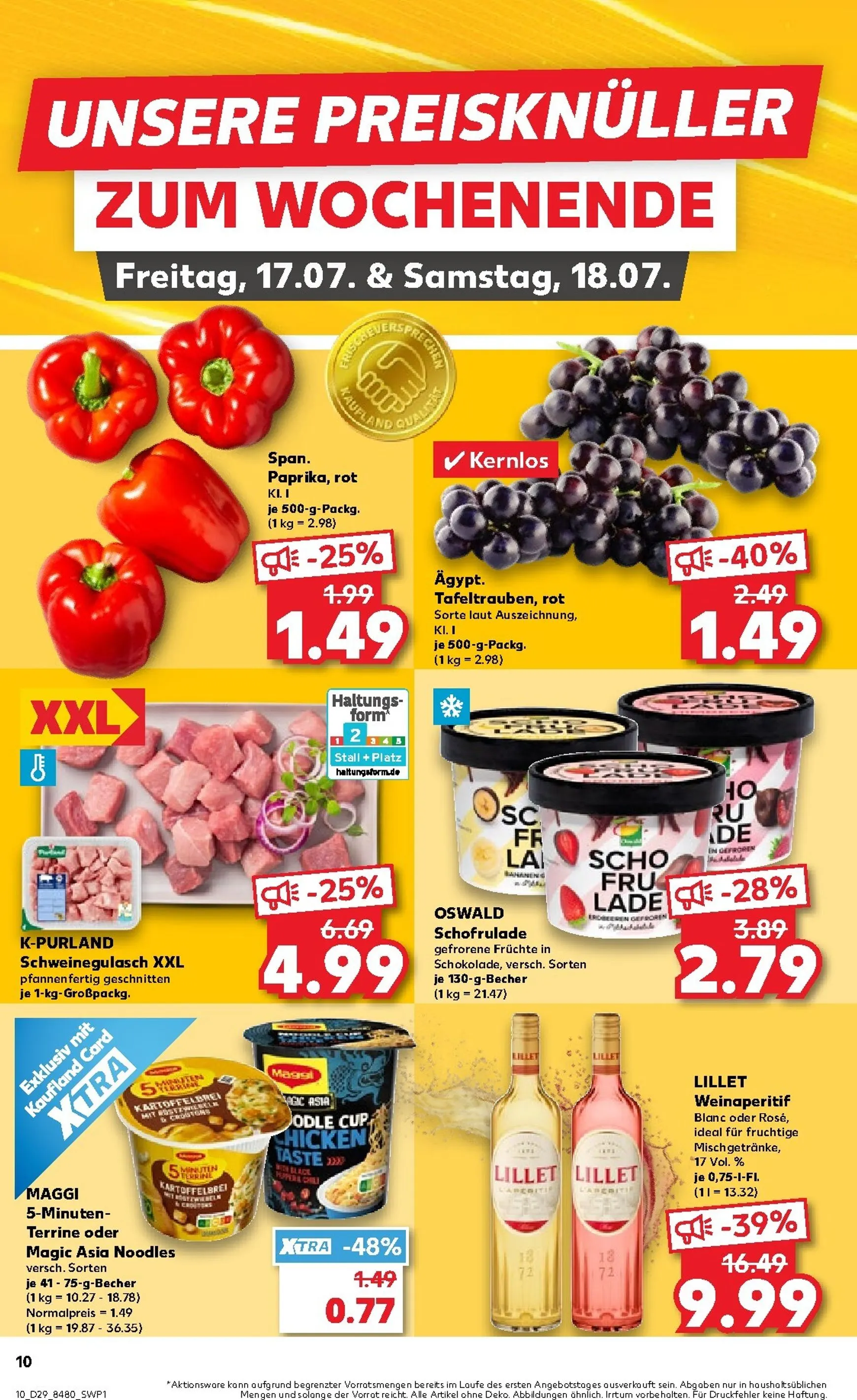 Kaufland Prospekt nächste Woche – von Donnerstag 16.07.2026 bis Mittwoch 22.07.2026 von 16. Juli bis 22. Juli 2026 - Prospekt seite 11